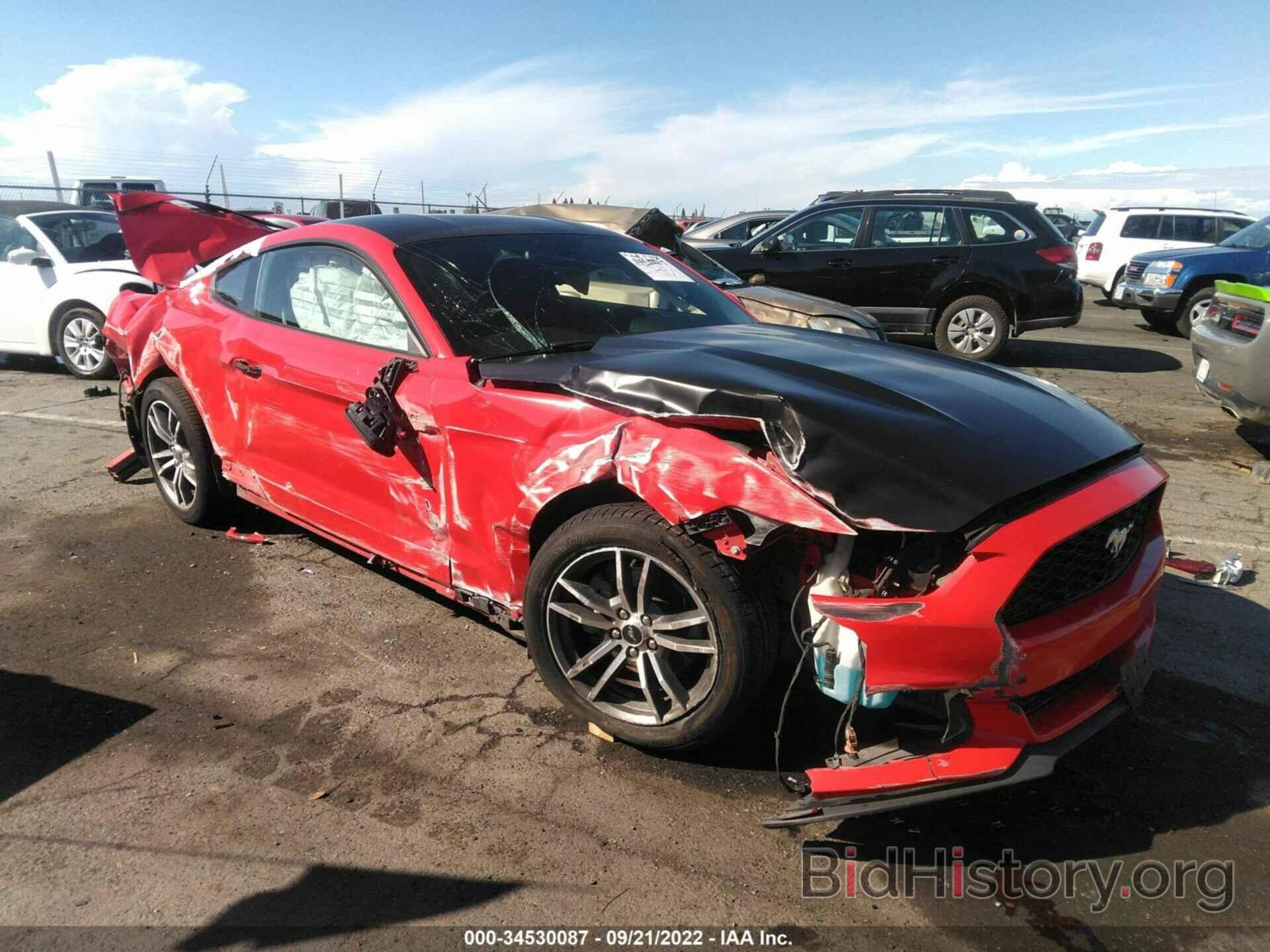 Photo 1FA6P8TH9G5261510 - FORD MUSTANG 2016