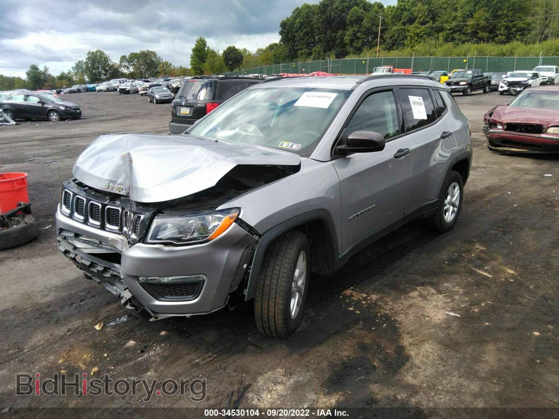 2017 JEEP COMPASS - VIN: 3C4NJDAB6HT667955 - Фото 2