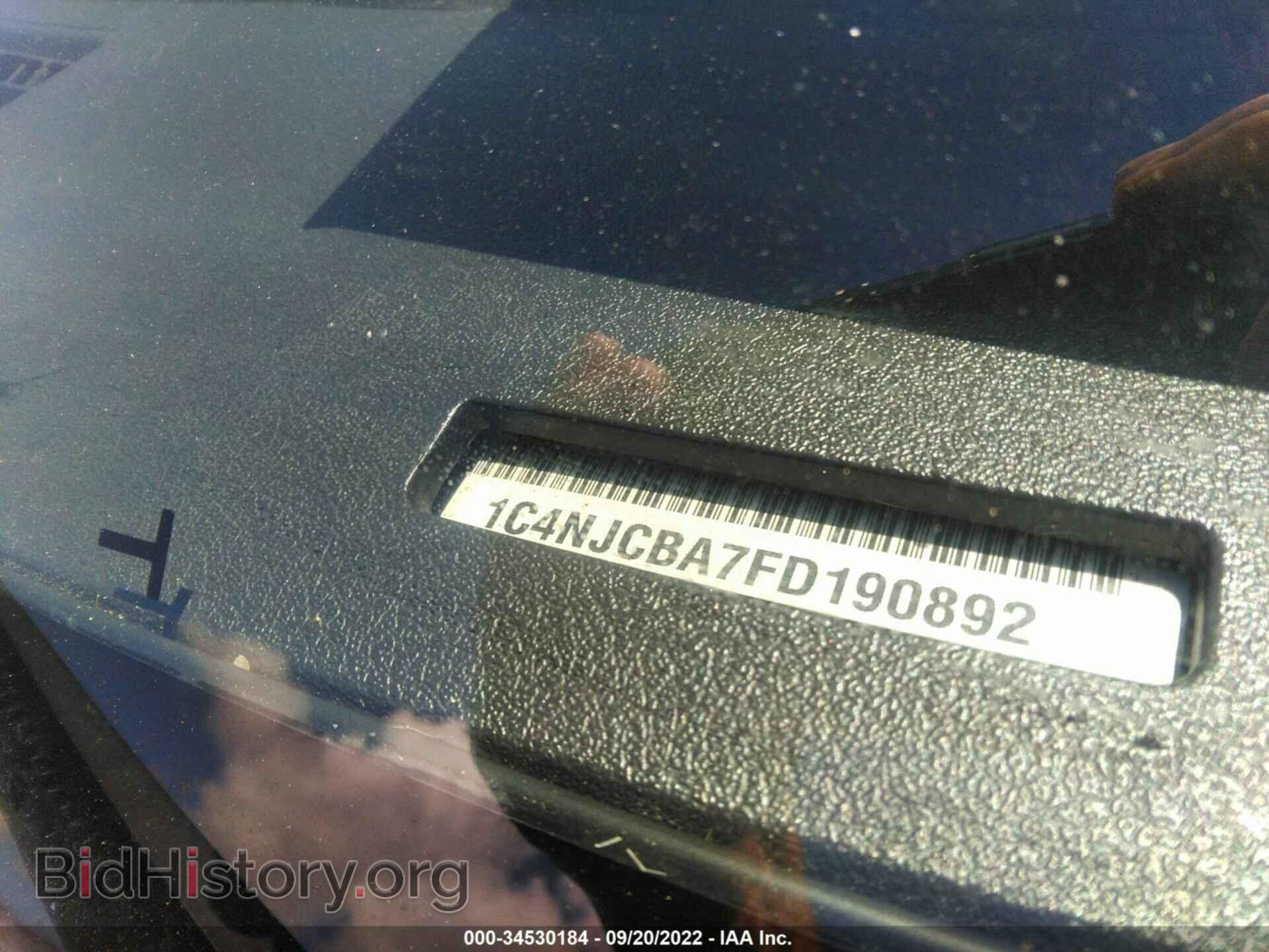 2015 JEEP COMPASS - VIN: 1C4NJCBA7FD190892 - Фото 9