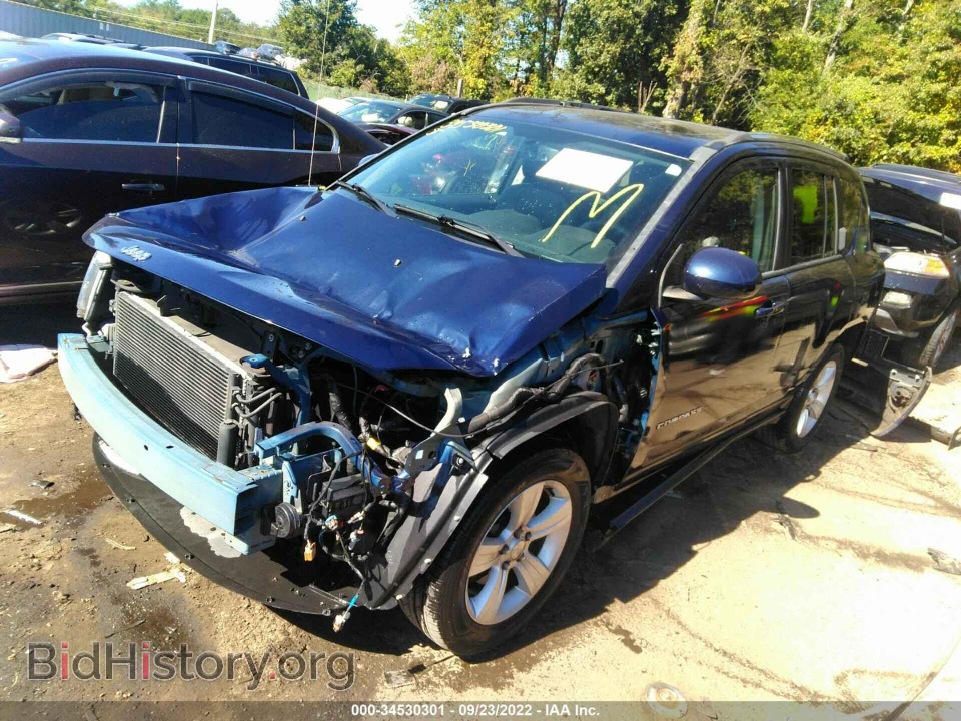2014 JEEP COMPASS - VIN: 1C4NJDEB4ED718672 - Фото 2