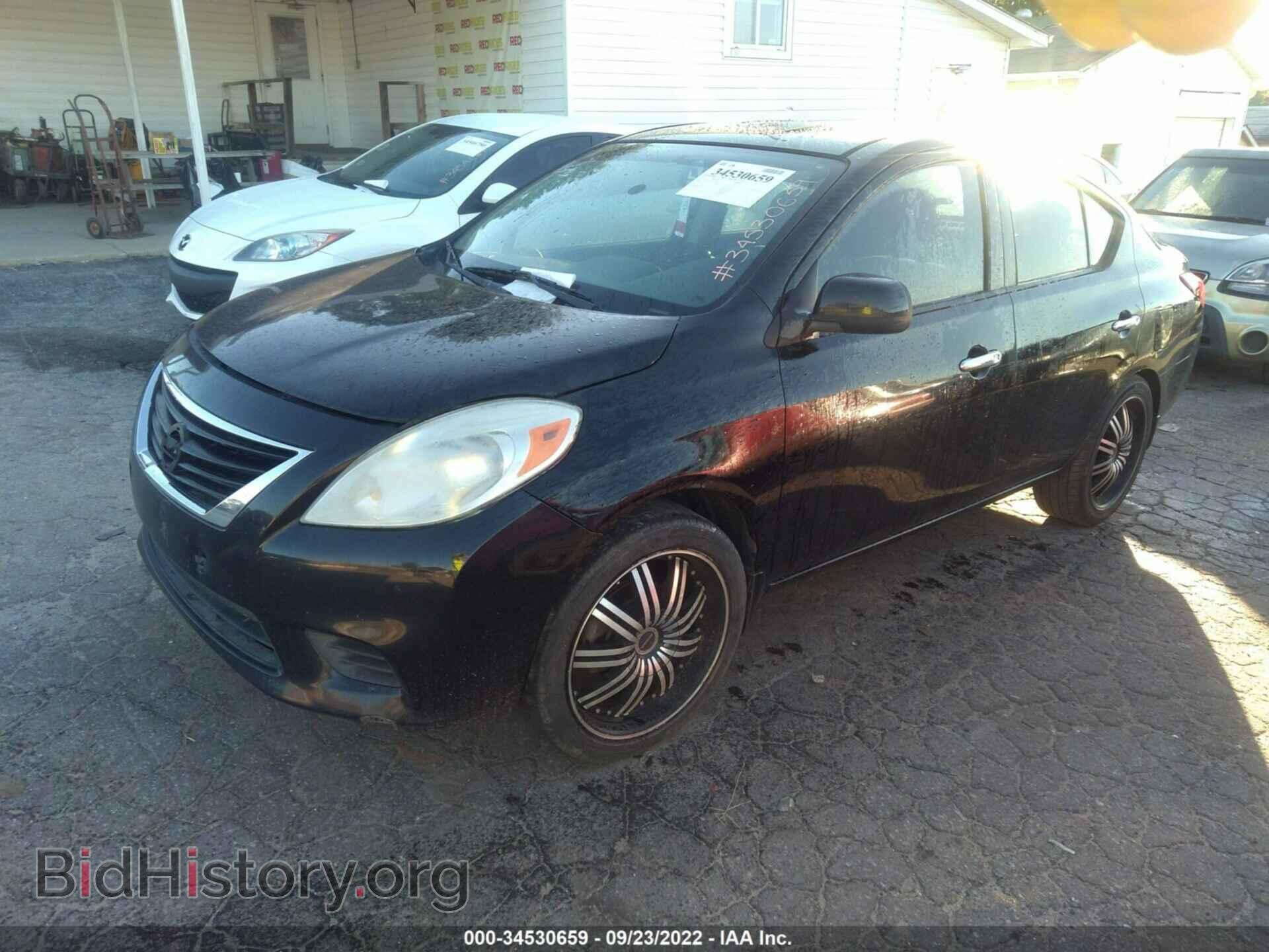 2012 NISSAN VERSA - VIN: 3N1CN7AP1CL855366 - Фото 2