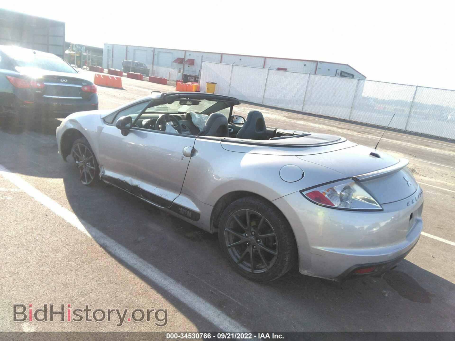 2012 MITSUBISHI ECLIPSE - VIN: 4A37L5EF4CE008137 - Фото 3