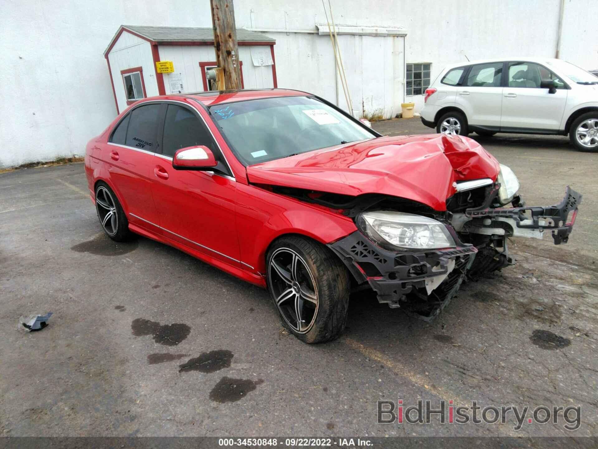 Photo WDDGF54X48R034635 - MERCEDES-BENZ C-CLASS 2008