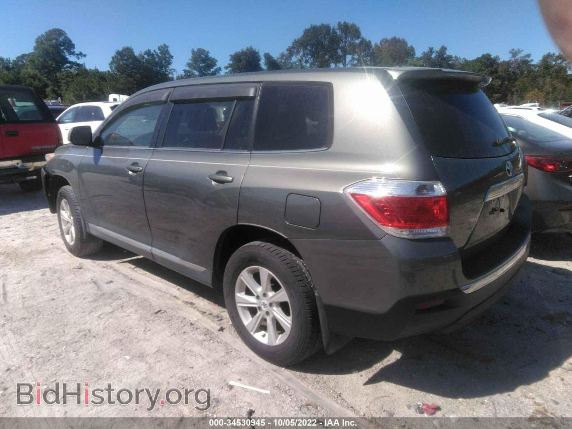 2012 TOYOTA HIGHLANDER - VIN: 5TDBK3EH4CS143831 - Фото 3