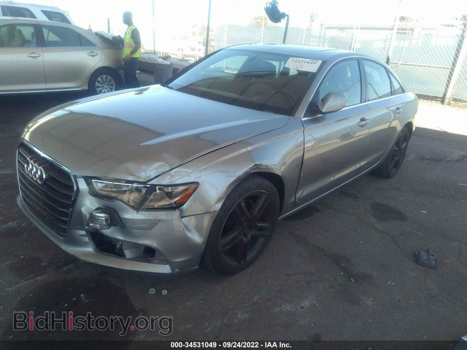 2013 AUDI A6 - VIN: WAUDFAFC3DN156126 - Фото 2