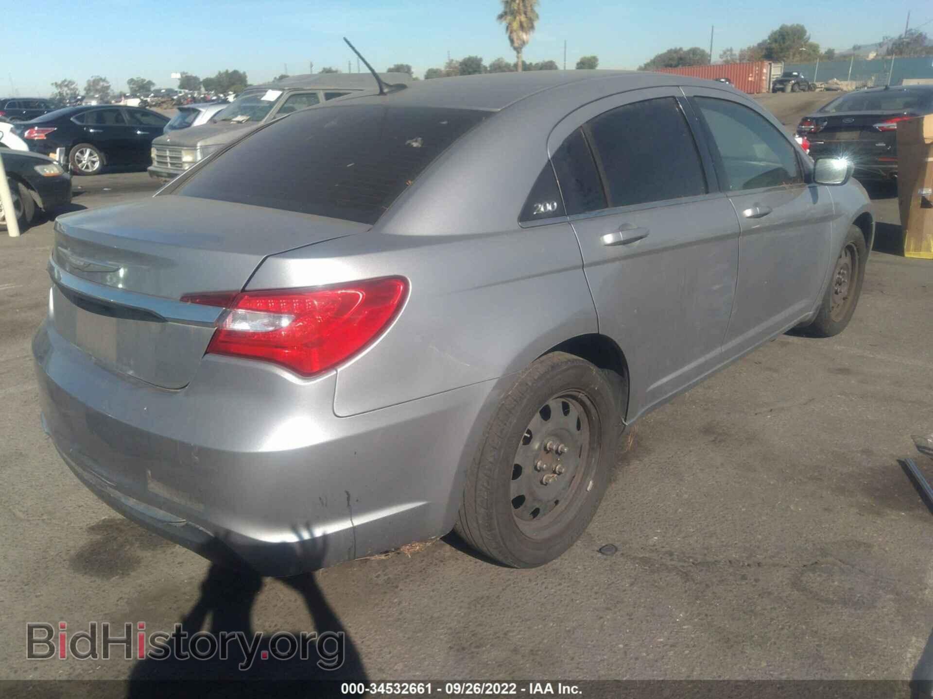 2014 CHRYSLER 200 - VIN: 1C3CCBAB2EN170455 - Фото 4