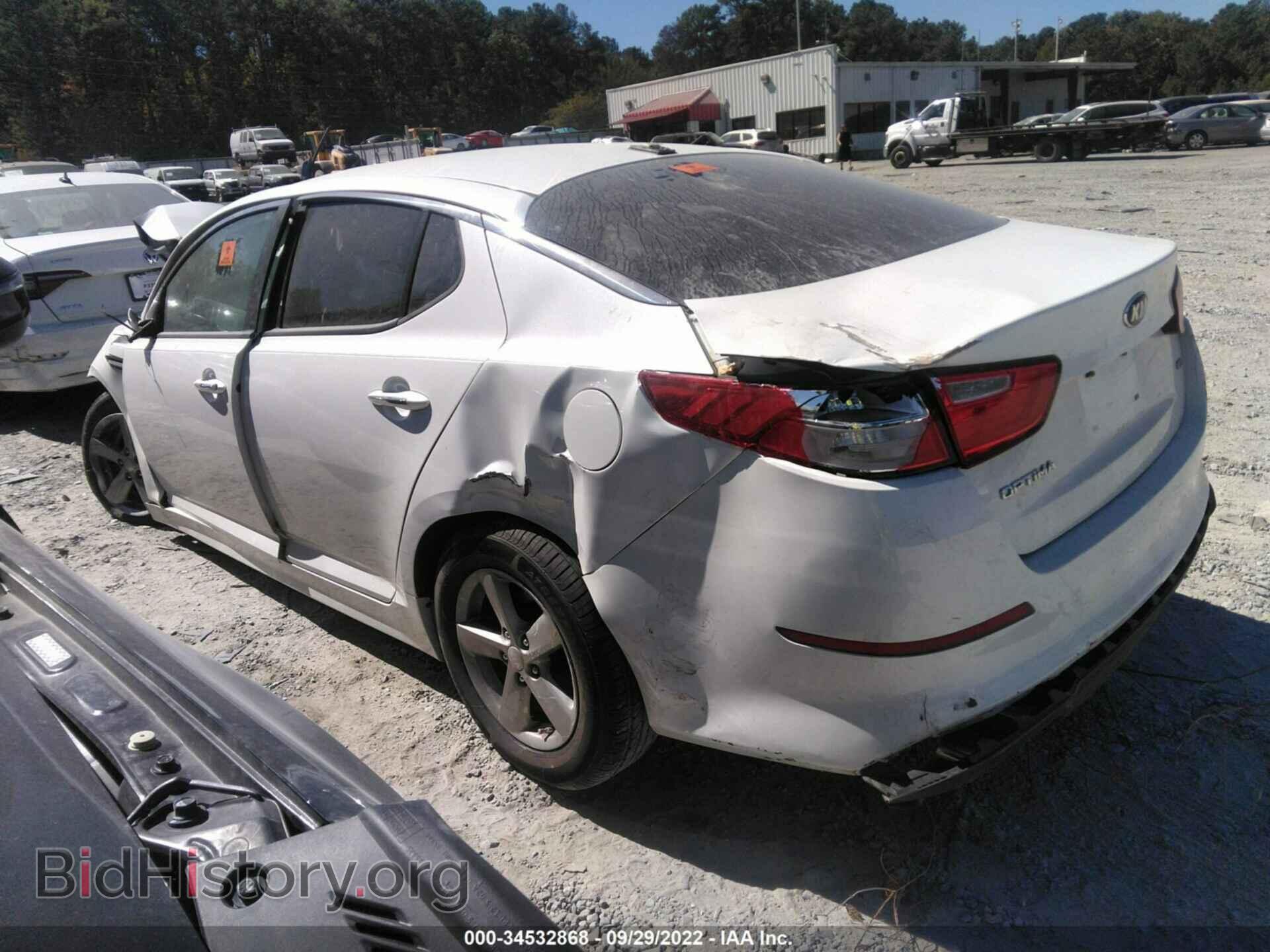 2014 KIA OPTIMA - VIN: 5XXGM4A72EG317645 - Фото 3