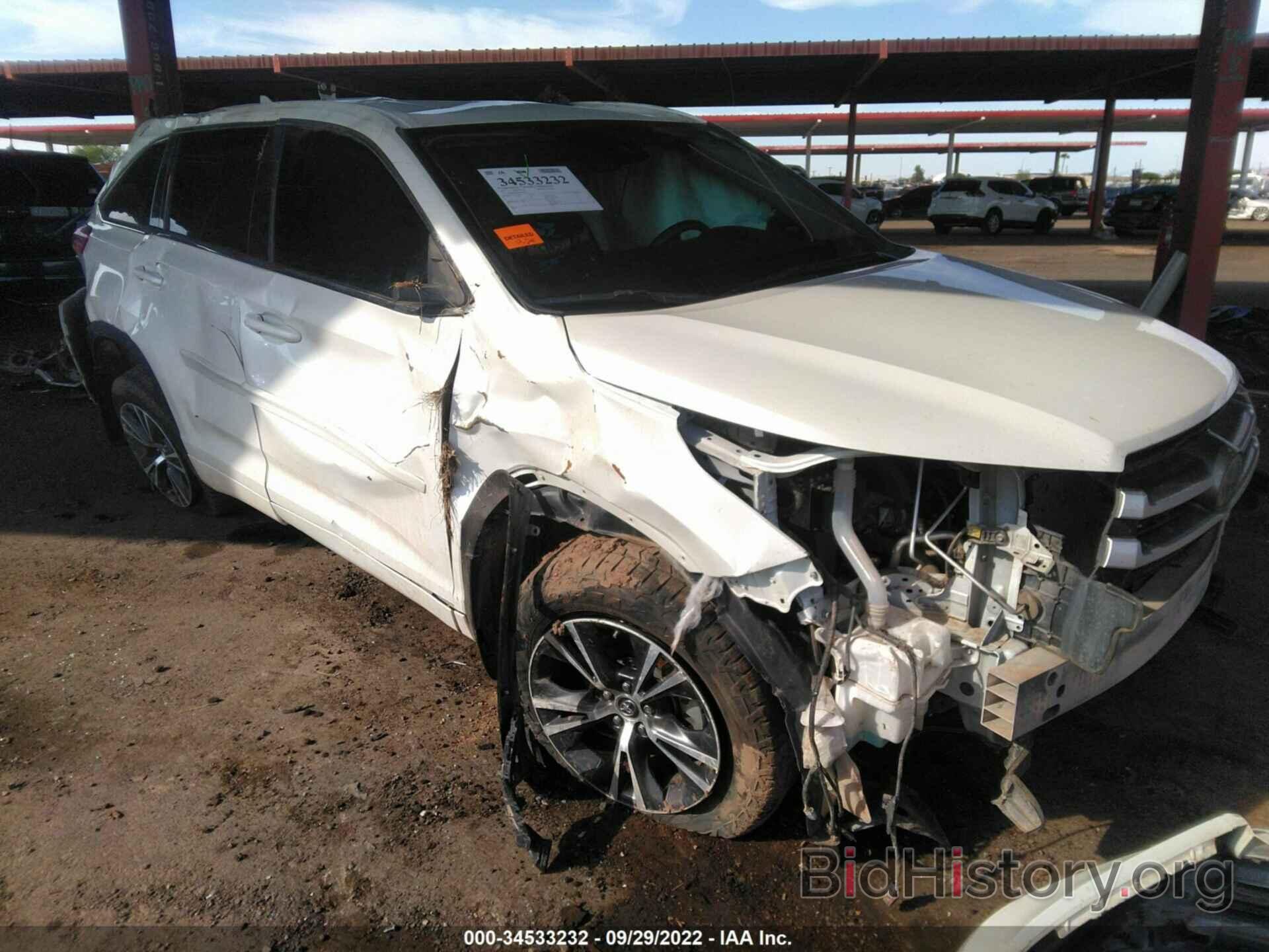 Photo 5TDBZRFH9JS818776 - TOYOTA HIGHLANDER 2018