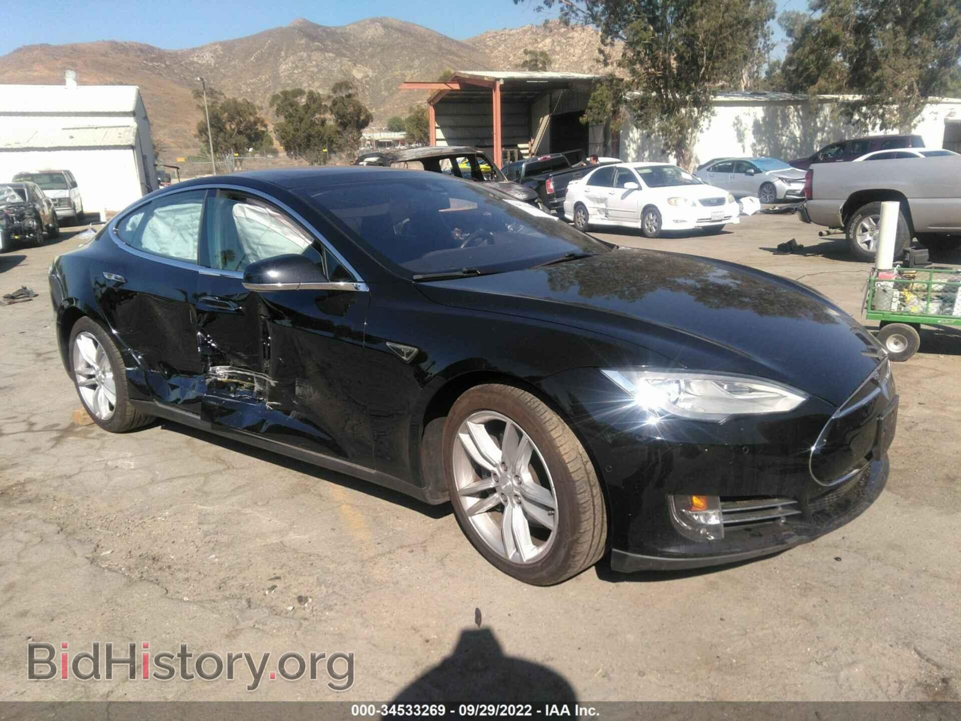 Photo 5YJSA1E27FF102184 - TESLA MODEL S 2015