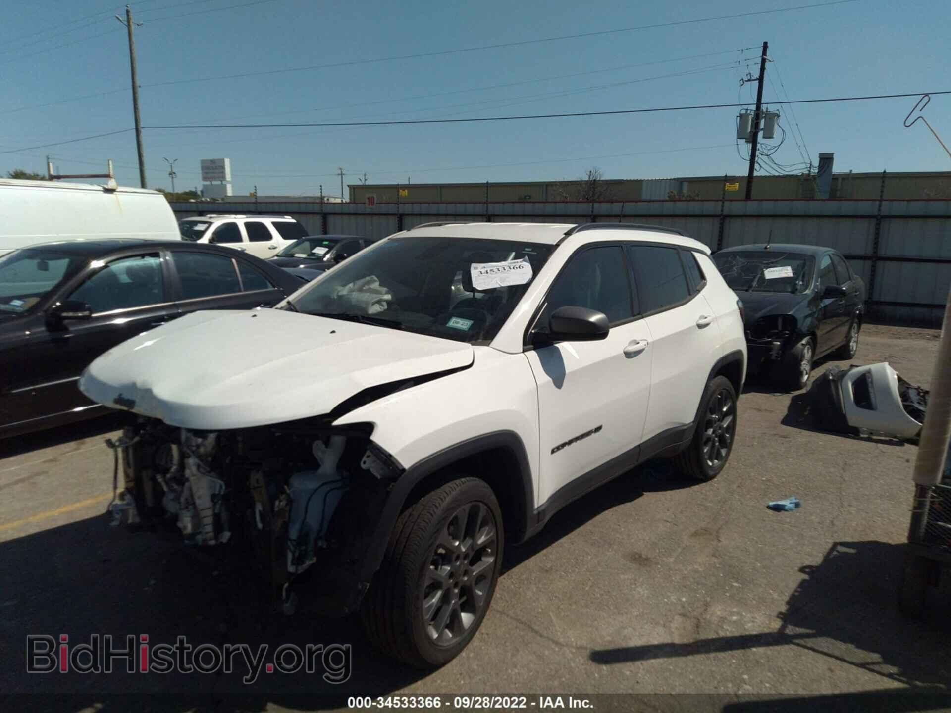 2021 JEEP COMPASS - VIN: 3C4NJDEB1MT563278 - Фото 2