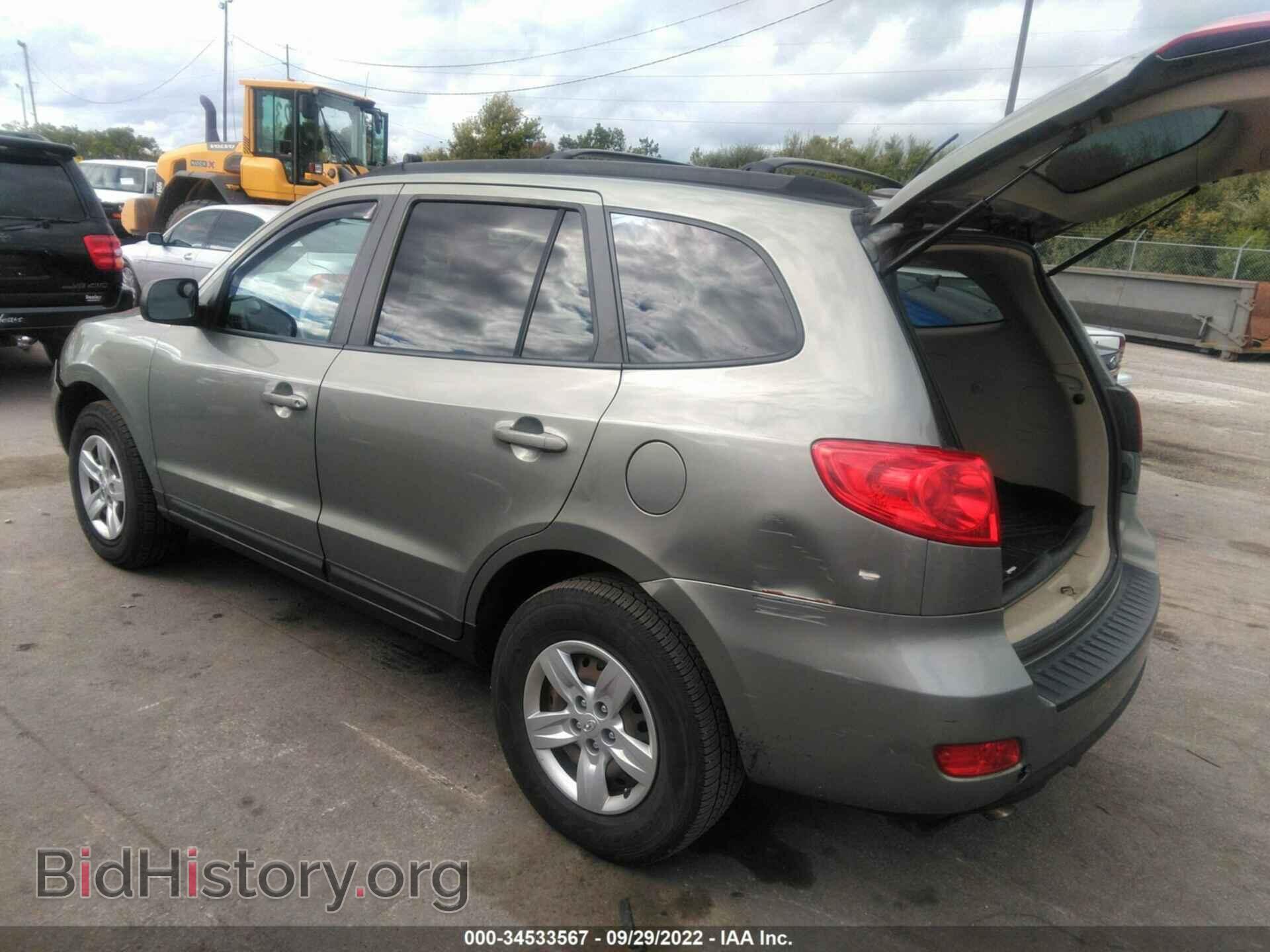 2009 HYUNDAI SANTA FE - VIN: 5NMSG13D09H303379 - Фото 3