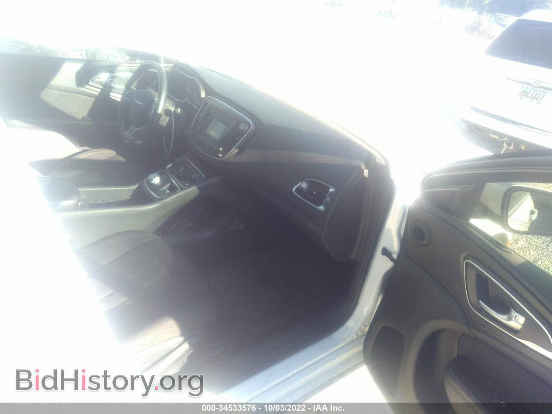 2015 CHRYSLER 200 - VIN: 1C3CCCAB3FN603479 - Фото 5