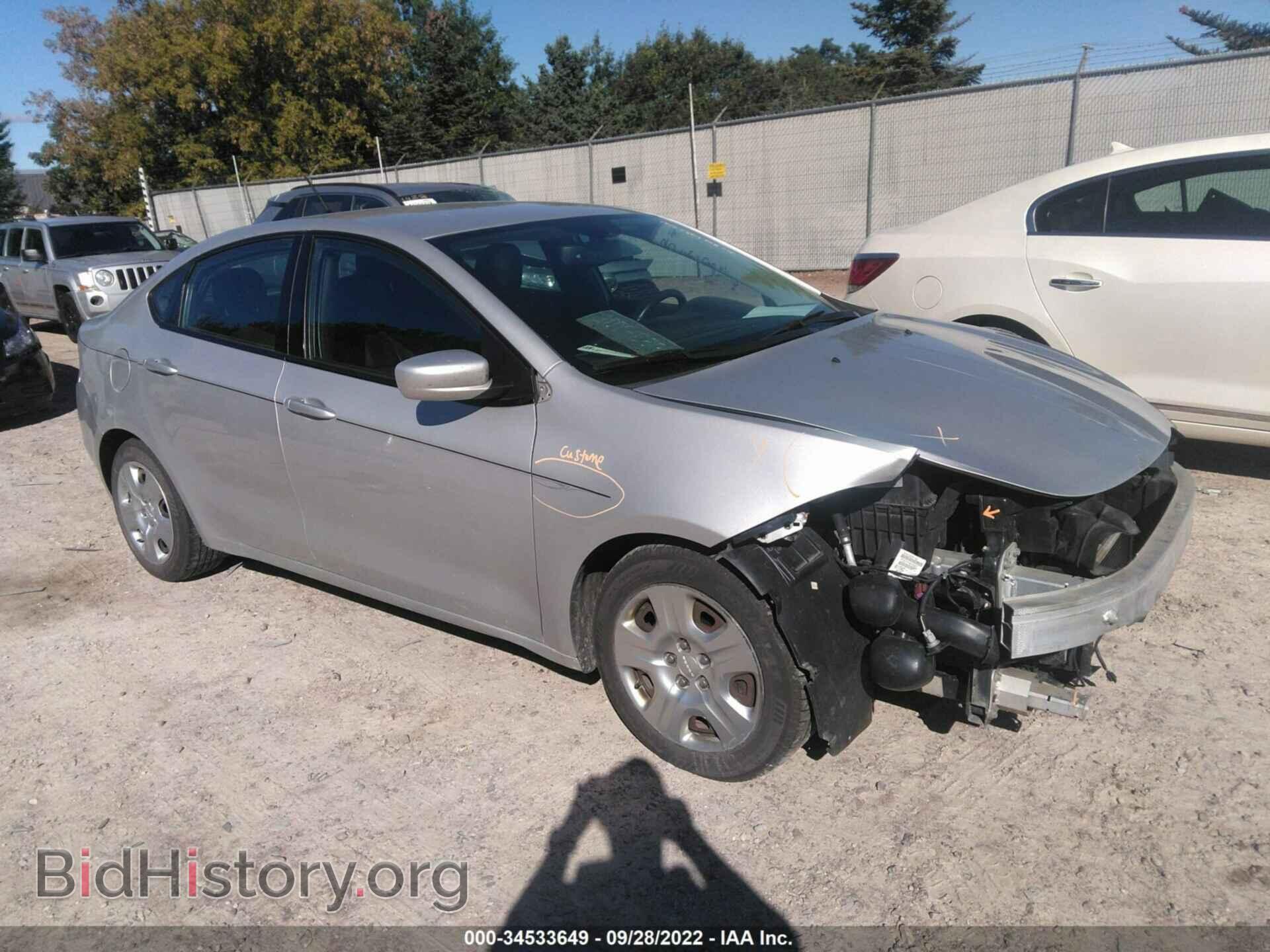 Фотография 1C3CDFAH5DD215319 - DODGE DART 2013
