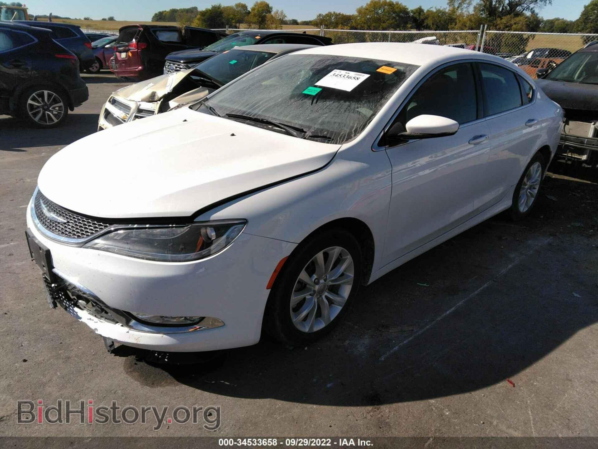 2015 CHRYSLER 200 - VIN: 1C3CCCCG5FN581235 - Фото 2