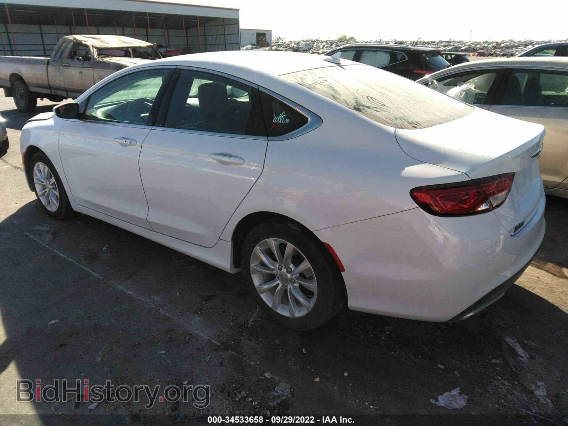 2015 CHRYSLER 200 - VIN: 1C3CCCCG5FN581235 - Фото 3