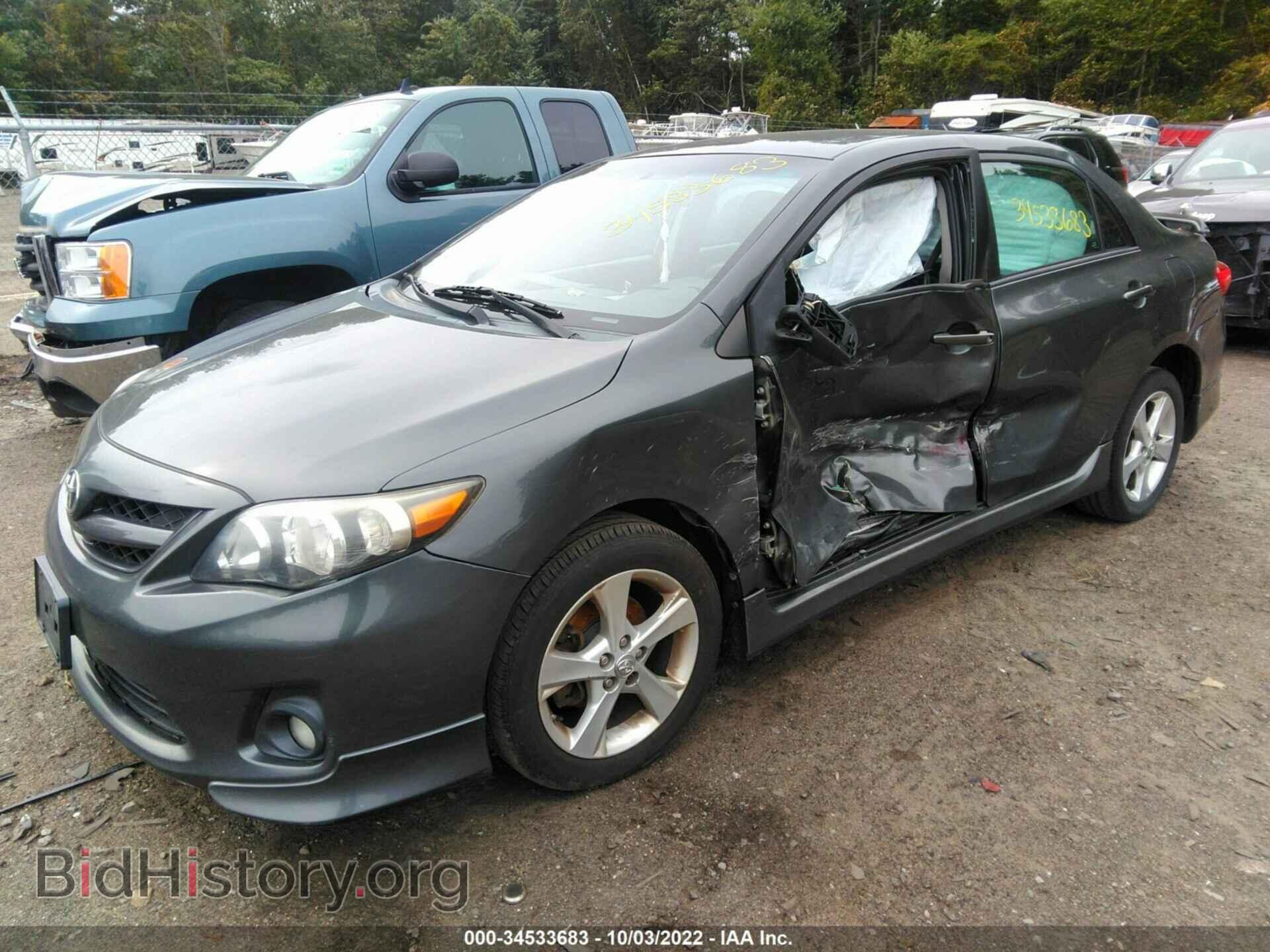 2011 TOYOTA COROLLA - VIN: 2T1BU4EE5BC706852 - Фото 2