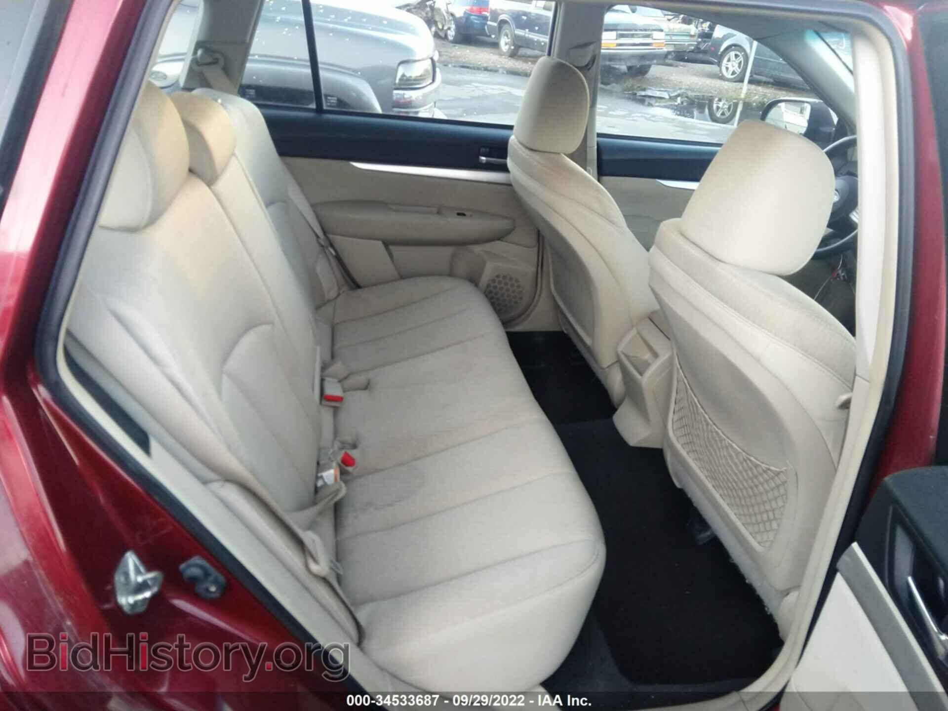 2011 SUBARU OUTBACK - VIN: 4S4BRBAC3B3323006 - Фото 8