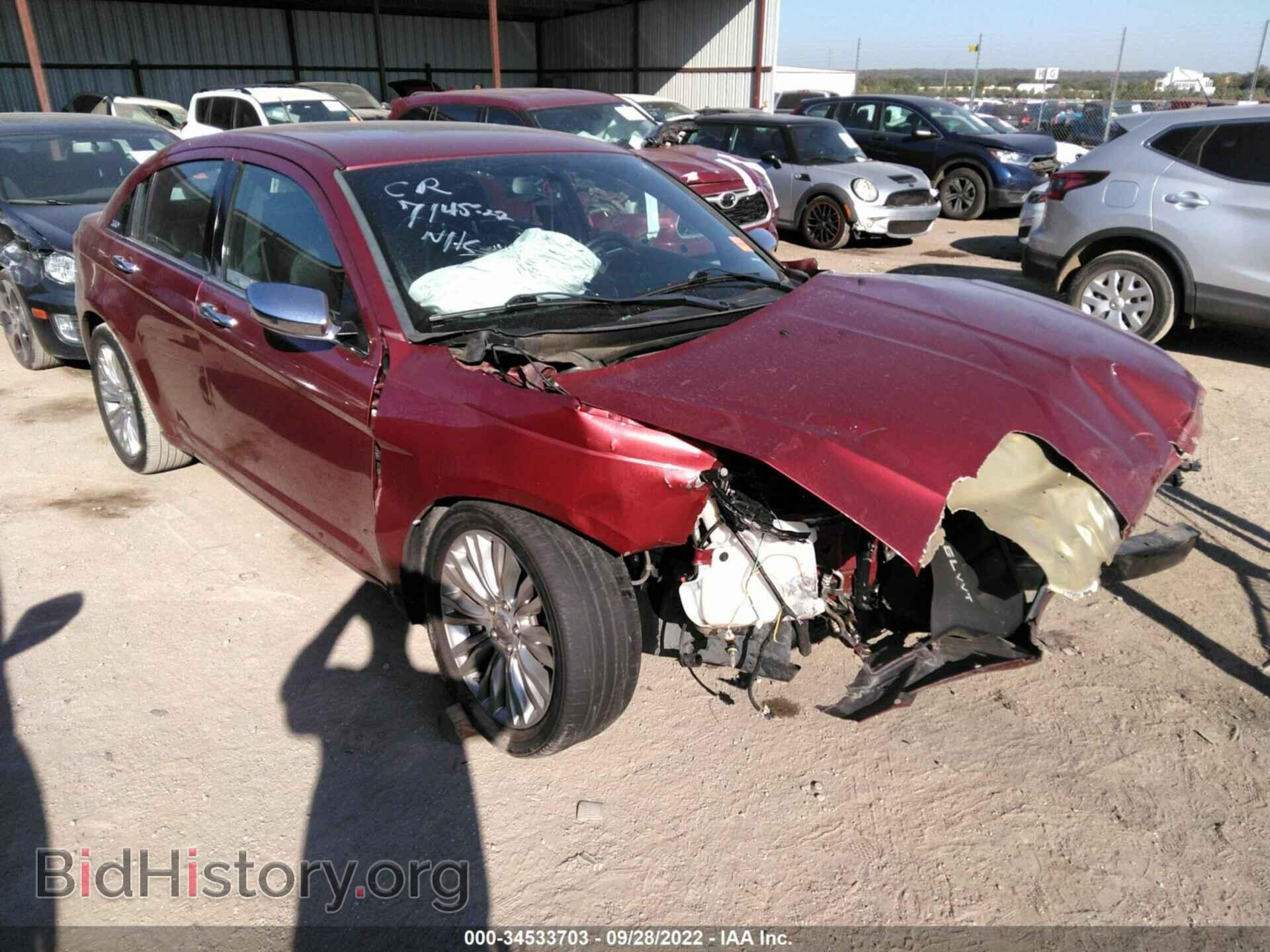 Photo 1C3CCBCG3DN736758 - CHRYSLER 200 2013
