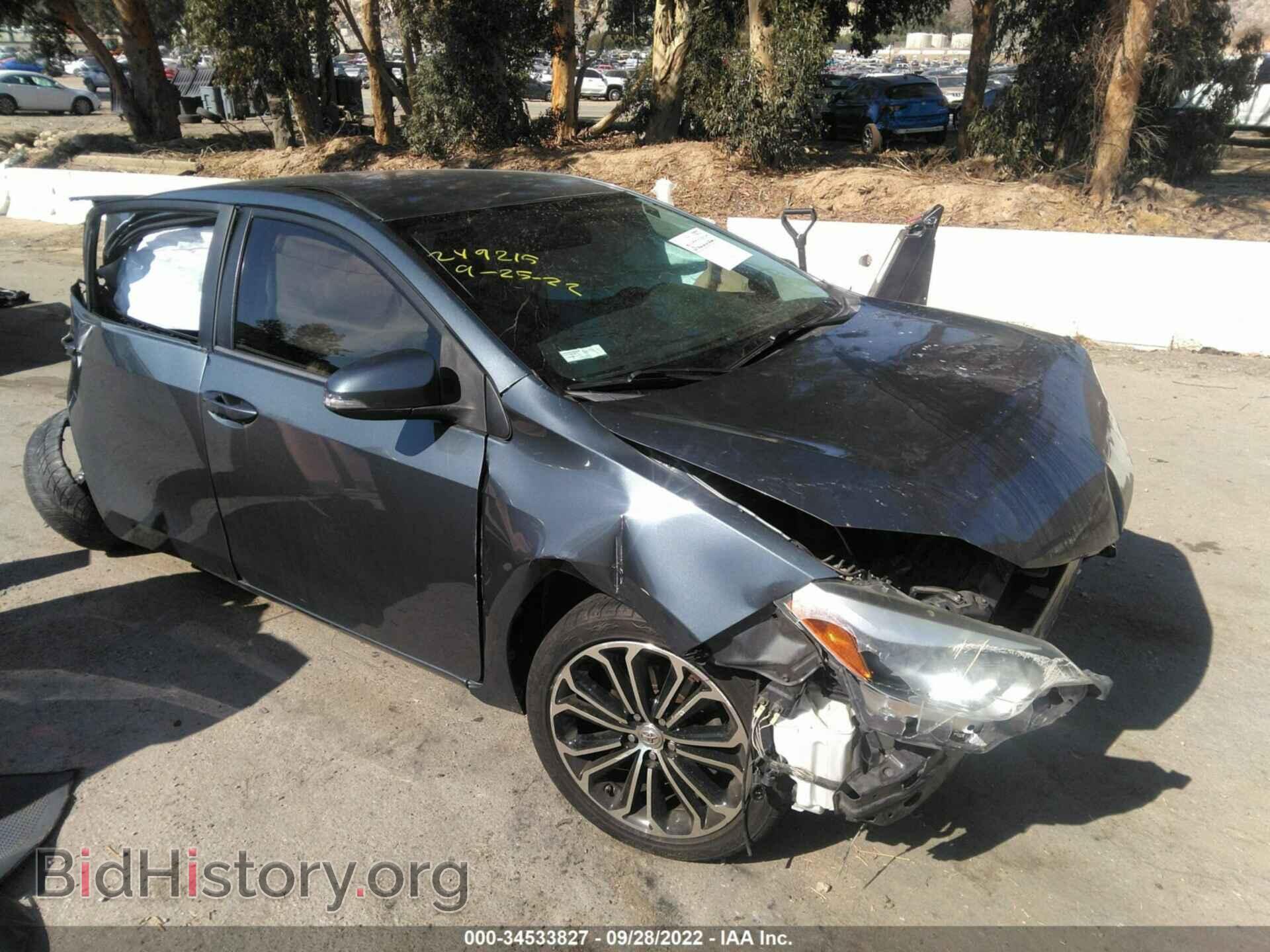 Photo 5YFBURHE0FP233375 - TOYOTA COROLLA 2015