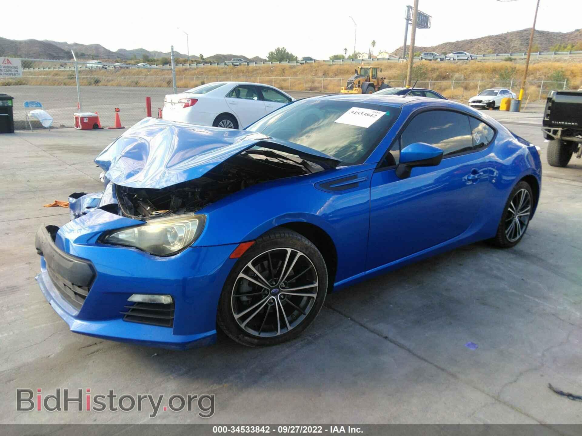 2013 SUBARU BRZ - VIN: JF1ZCAB10D1612232 - Фото 2