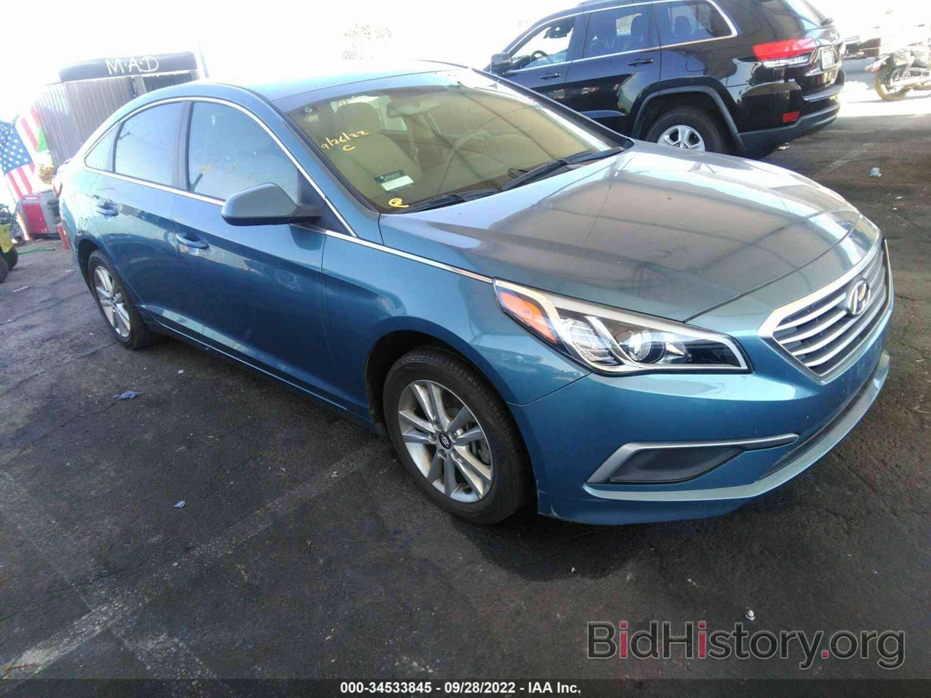 Photo 5NPE24AF7HH519135 - HYUNDAI SONATA 2017