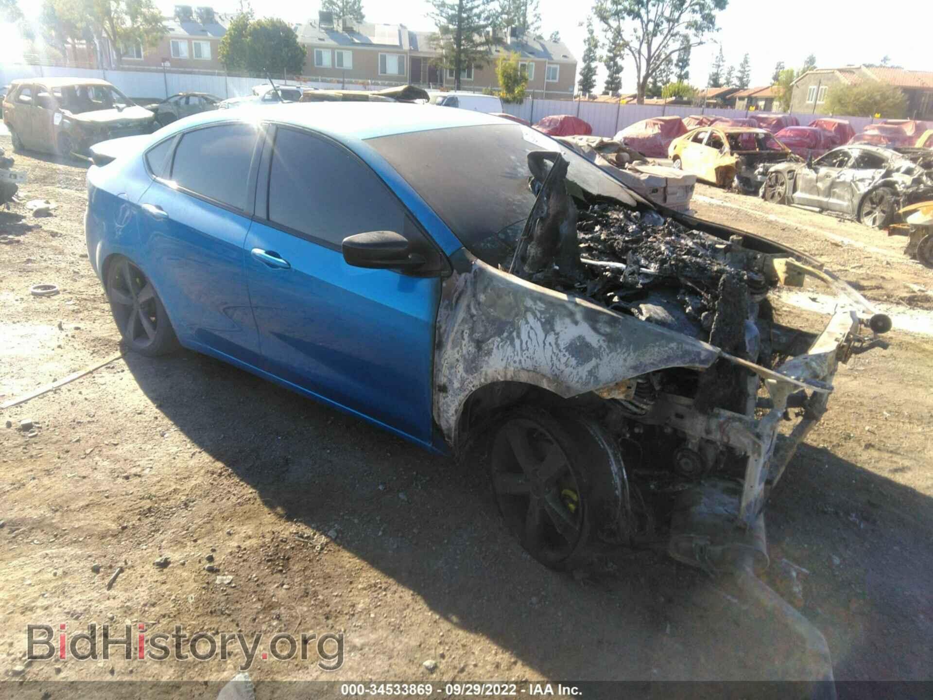 Фотография 1C3CDFBB4FD223988 - DODGE DART 2015