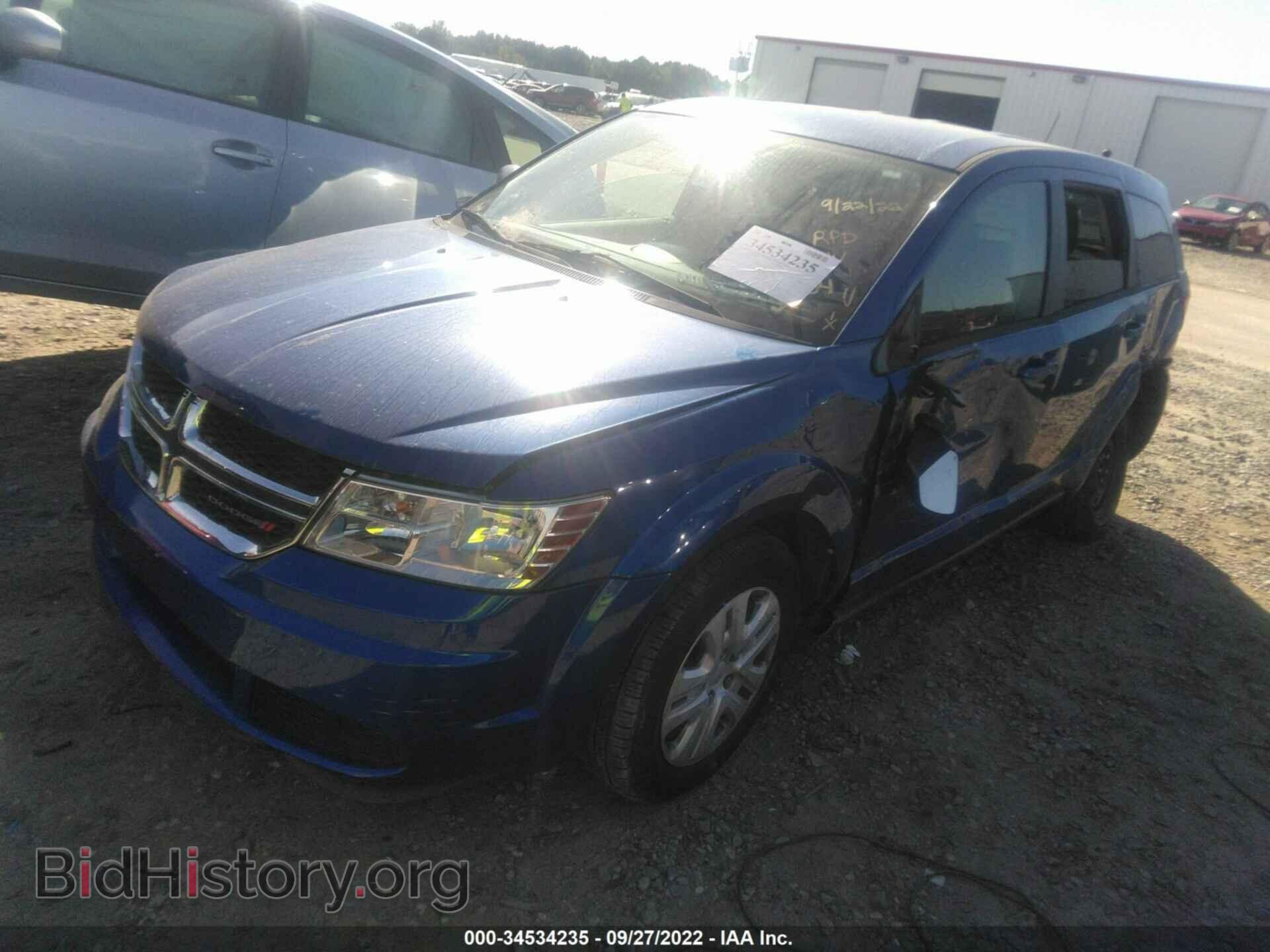 2015 DODGE JOURNEY - VIN: 3C4PDCAB9FT587234 - Фото 2