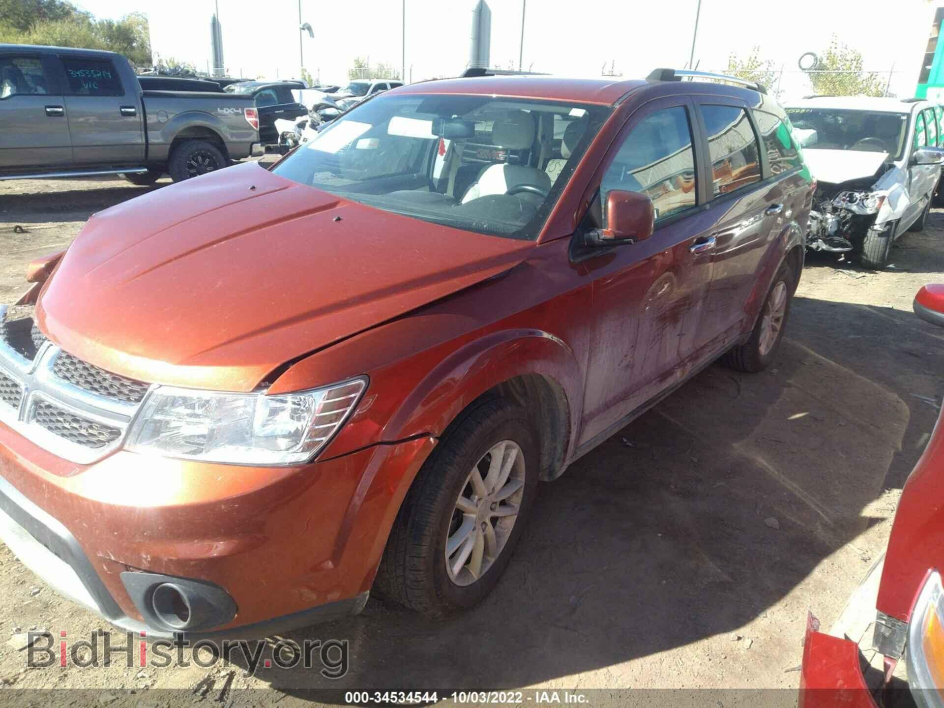 2013 DODGE JOURNEY - VIN: 3C4PDCDG8DT727231 - Photo 2