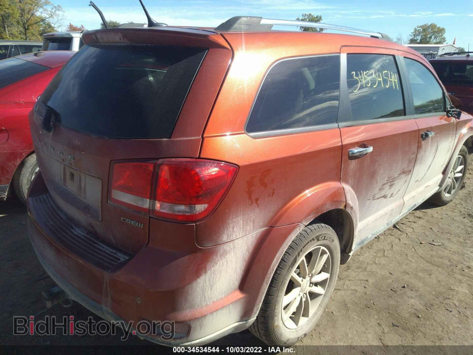2013 DODGE JOURNEY - VIN: 3C4PDCDG8DT727231 - Photo 4