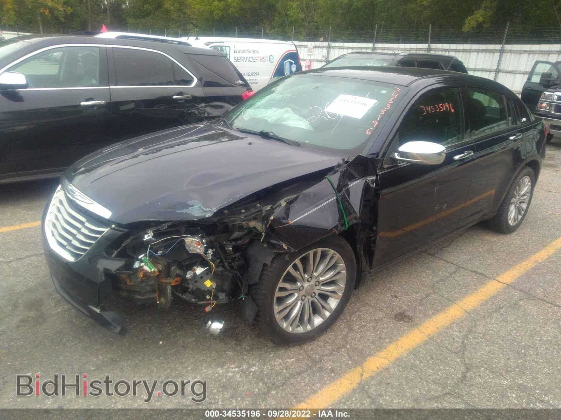 2012 CHRYSLER 200 - VIN: 1C3CCBCG5CN326686 - Фото 2