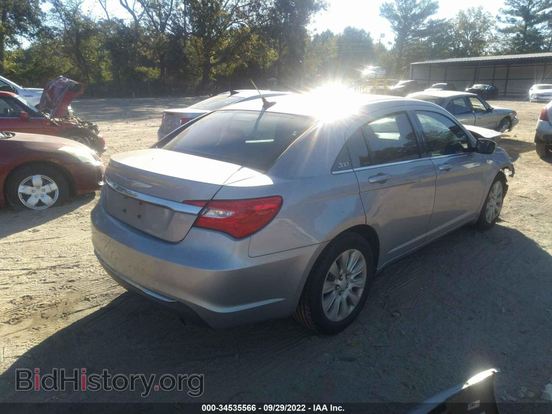2013 CHRYSLER 200 - VIN: 1C3CCBABXDN674007 - Фото 4
