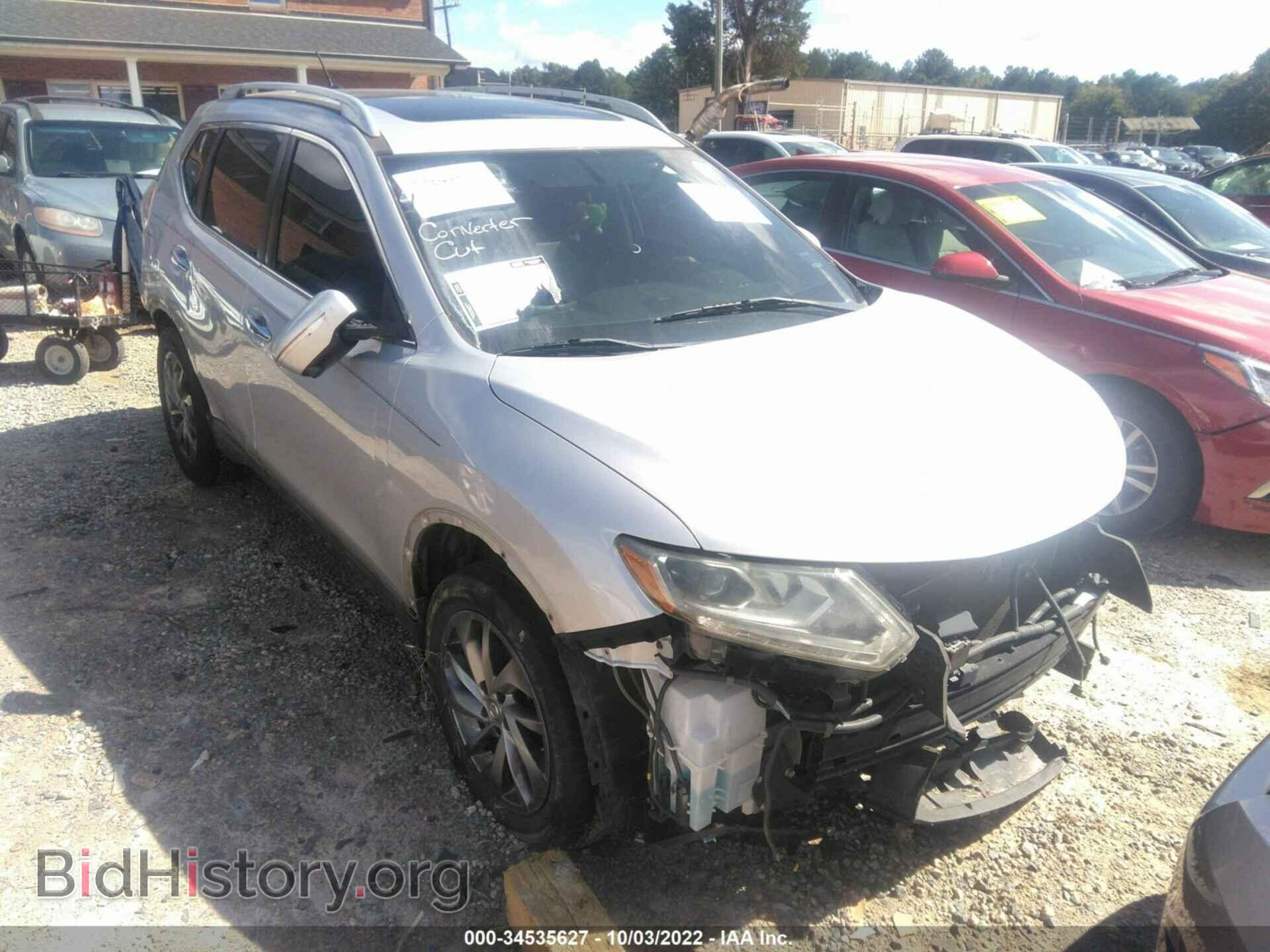 Фотография 5N1AT2MT0FC827656 - NISSAN ROGUE 2015
