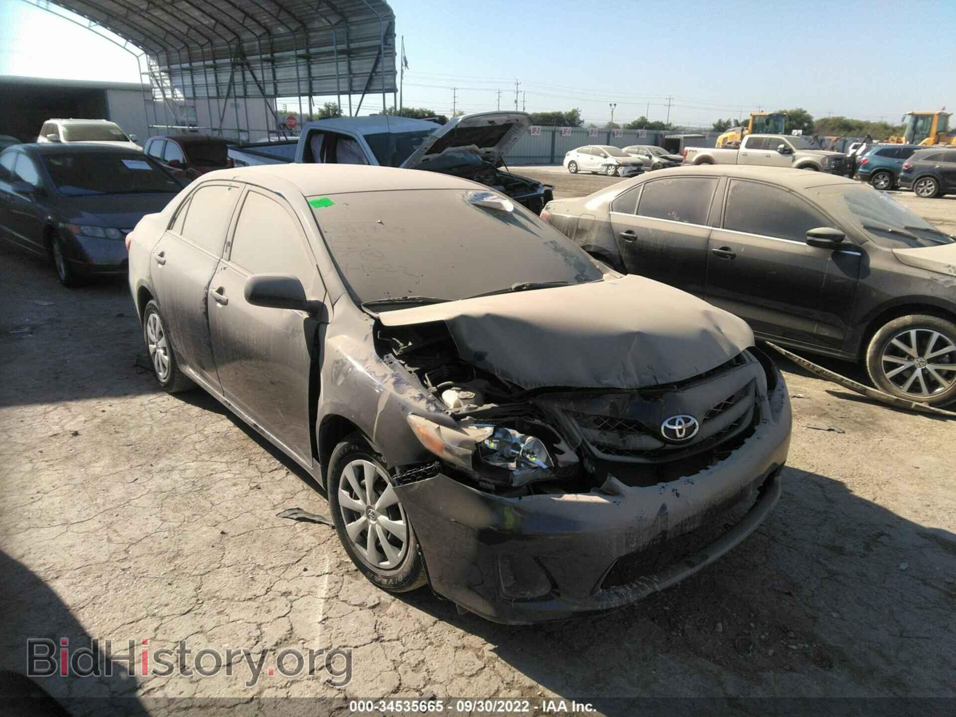 Photo JTDBU4EEXB9128866 - TOYOTA COROLLA 2011