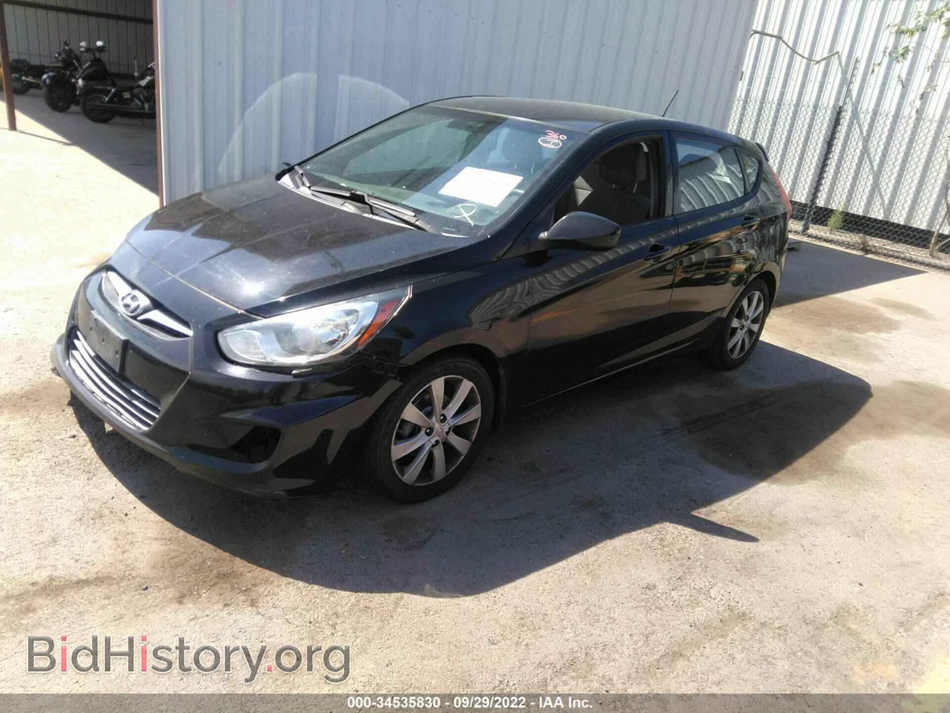 2012 HYUNDAI ACCENT - VIN: KMHCU5AE7CU043378 - Фото 2