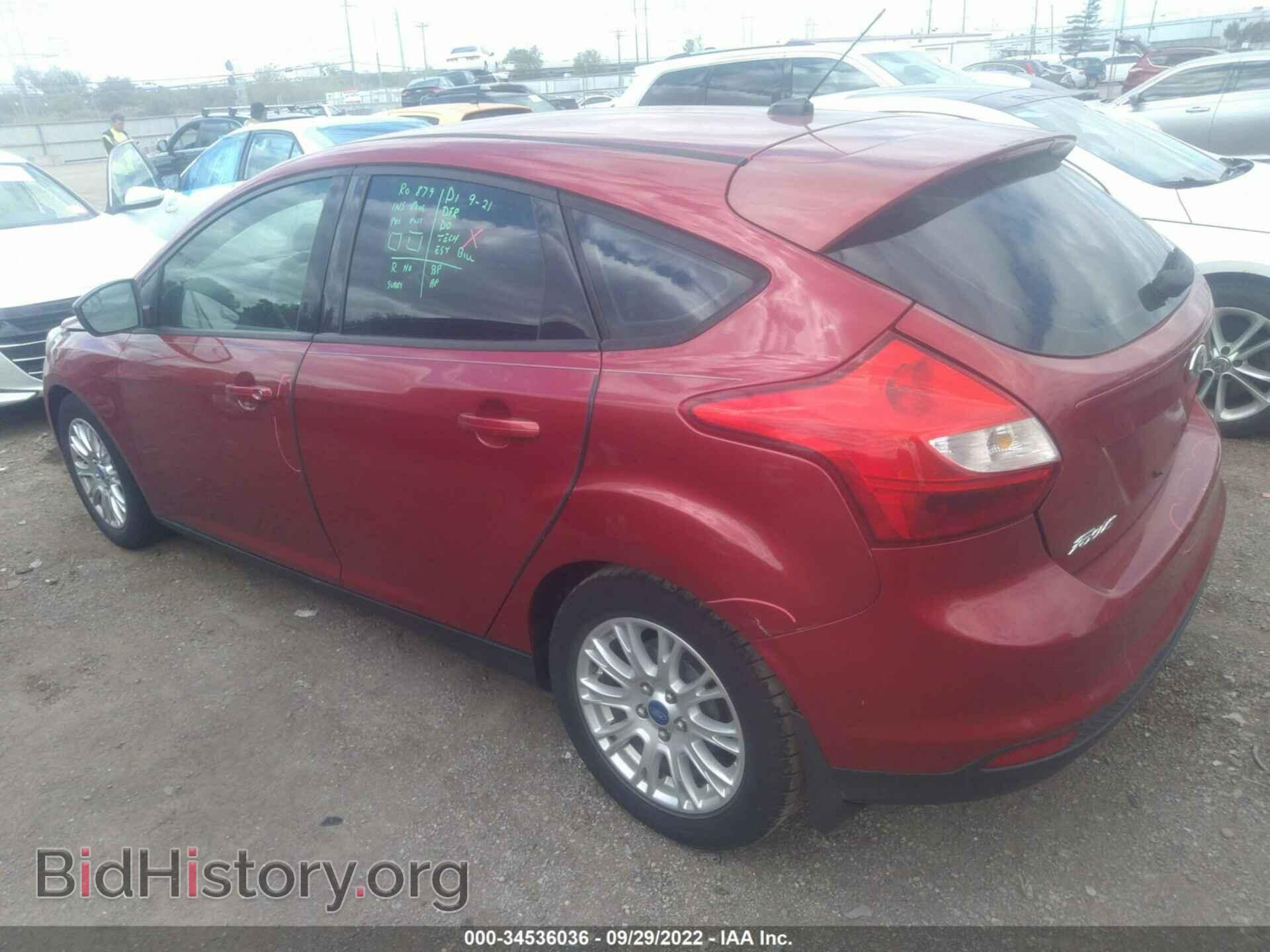 2012 FORD FOCUS - VIN: 1FAHP3K27CL107313 - Фото 3