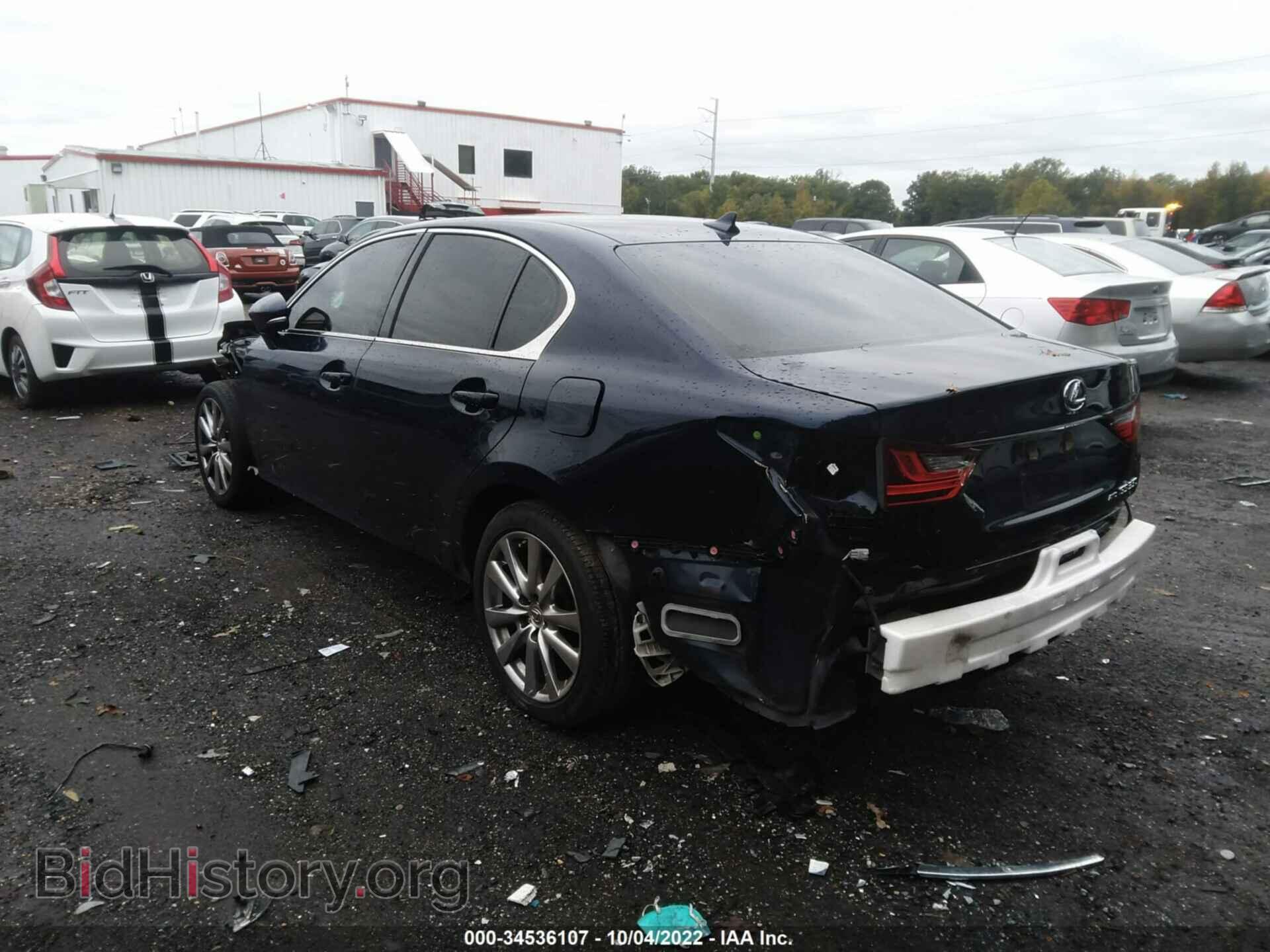 2013 LEXUS GS 350 - VIN: JTHCE1BL2D5003422 - Фото 3
