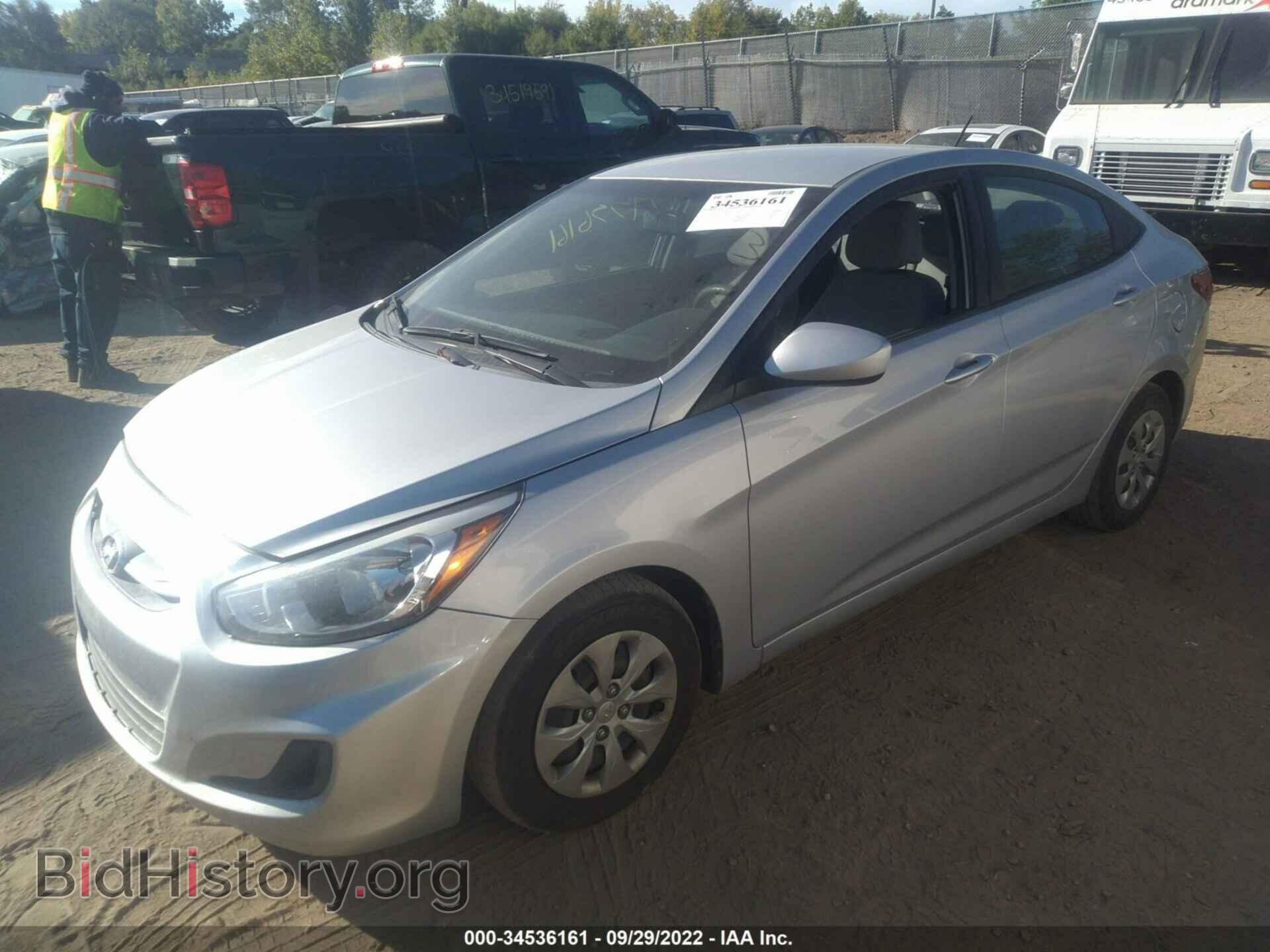 2017 HYUNDAI ACCENT - VIN: KMHCT4AE2HU222481 - Фото 2