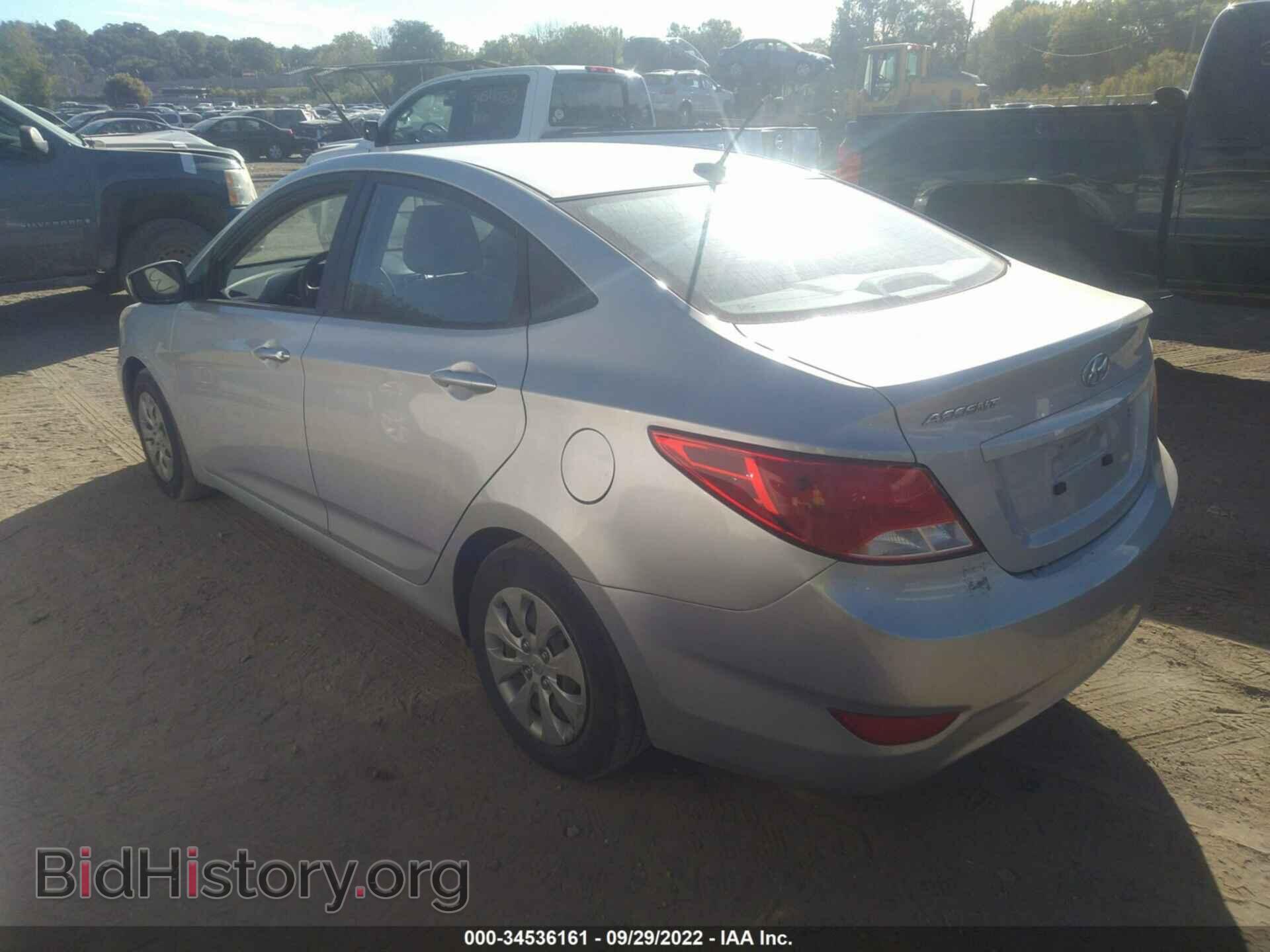 2017 HYUNDAI ACCENT - VIN: KMHCT4AE2HU222481 - Фото 3