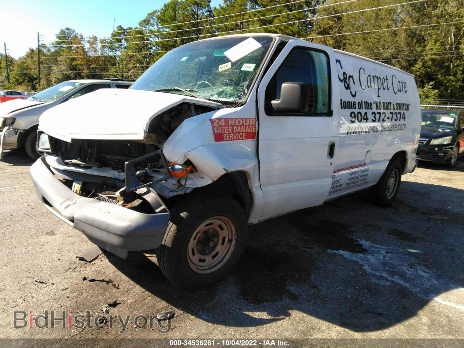 2006 FORD ECONOLINE CARGO VAN - VIN: 1FTRE14W96DA26949 - Photo 2