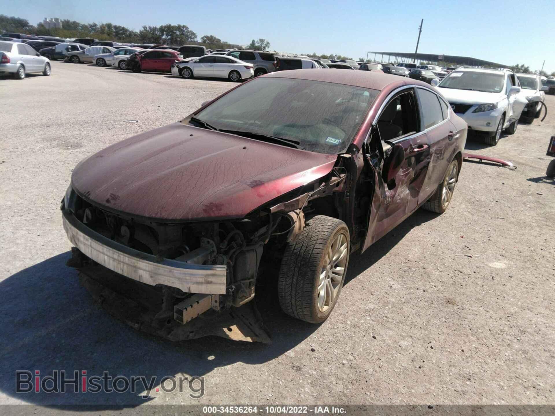2015 CHRYSLER 200 - VIN: 1C3CCCAB6FN609650 - Фото 2