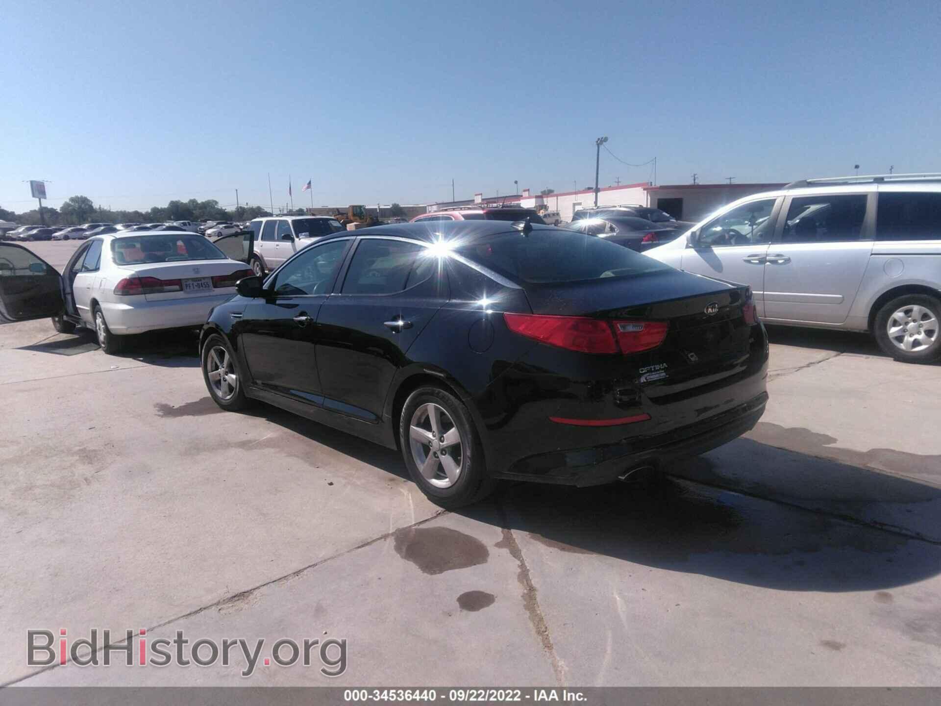 2015 KIA OPTIMA - VIN: KNAGM4A76F5653284 - Фото 3