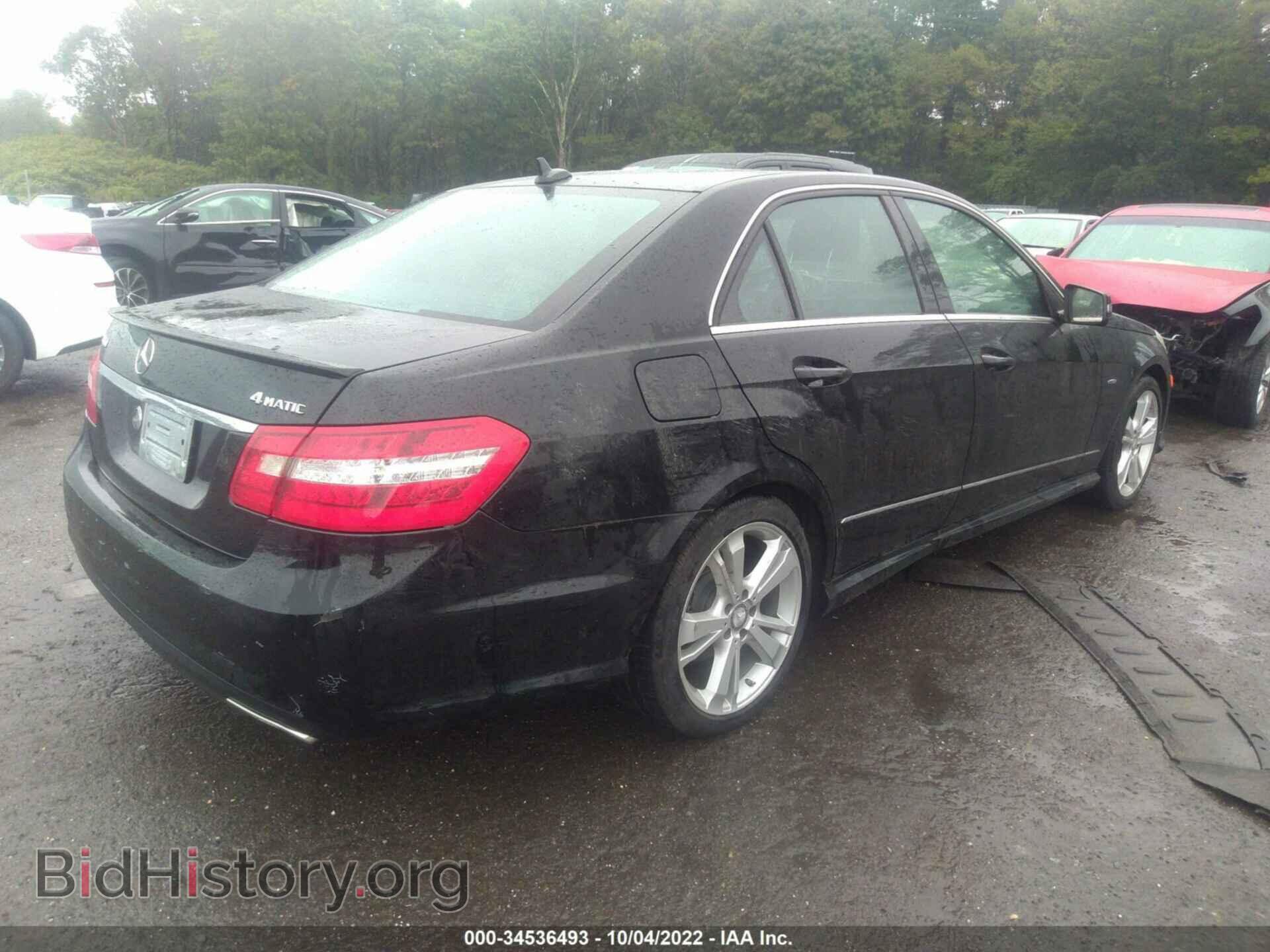 2012 MERCEDES-BENZ E-CLASS - VIN: WDDHF8JB3CA552533 - Photo 4