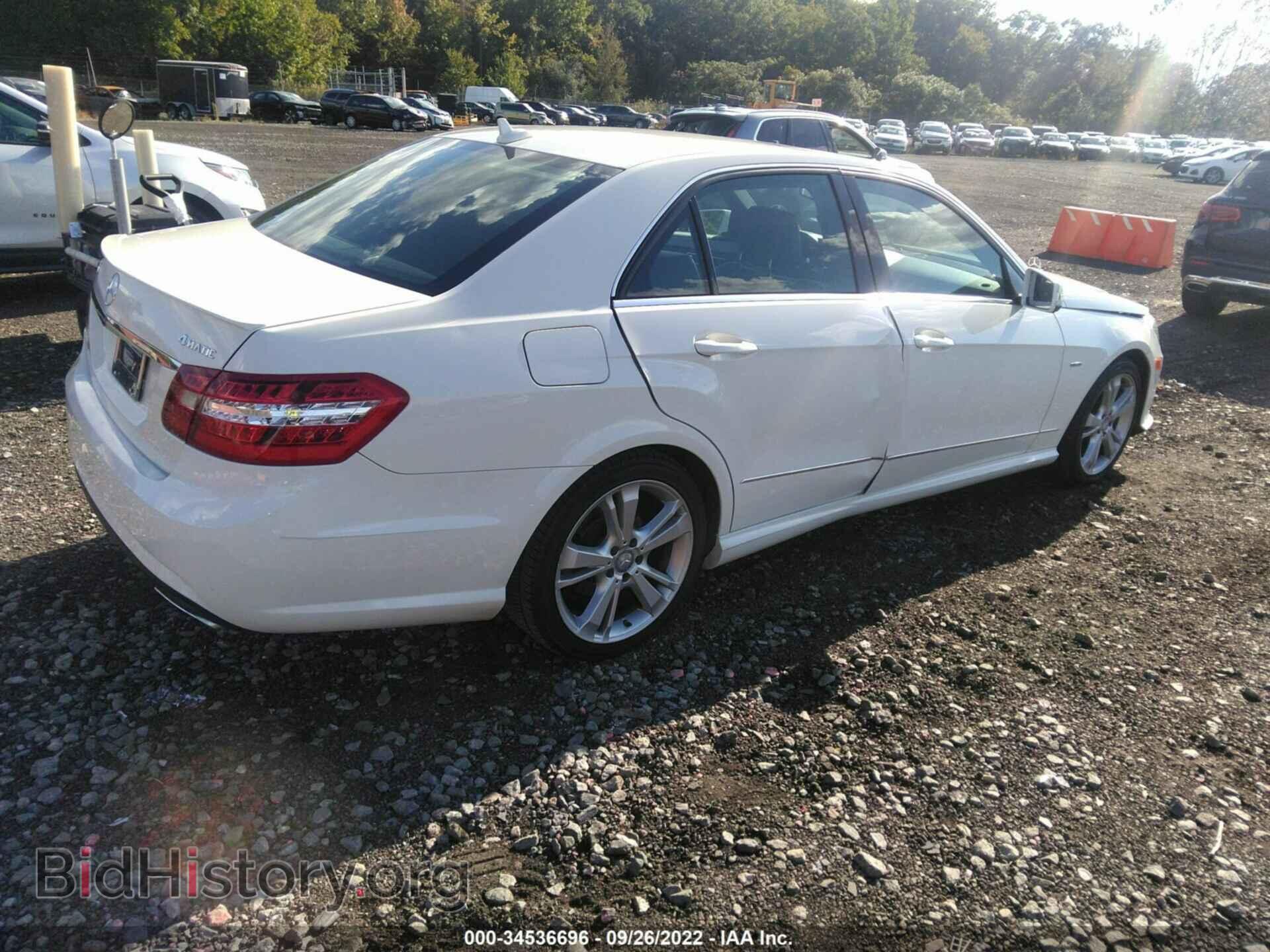 2012 MERCEDES-BENZ E-CLASS - VIN: WDDHF8JBXCA615353 - Фото 4