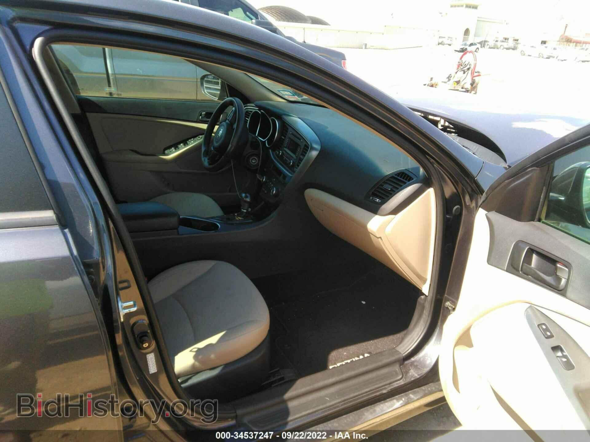 2015 KIA OPTIMA - VIN: KNAGM4A70F5647139 - Фото 5