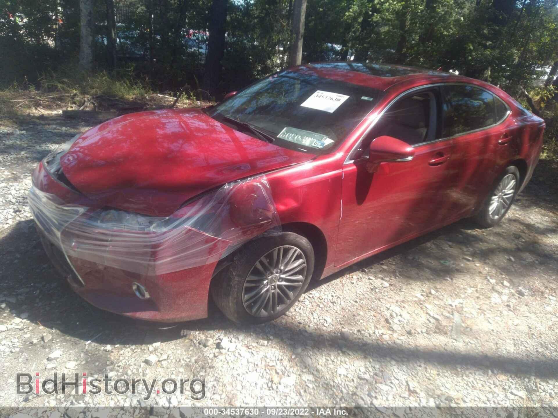 2013 LEXUS ES 350 - VIN: JTHBK1GG2D2063315 - Фото 2