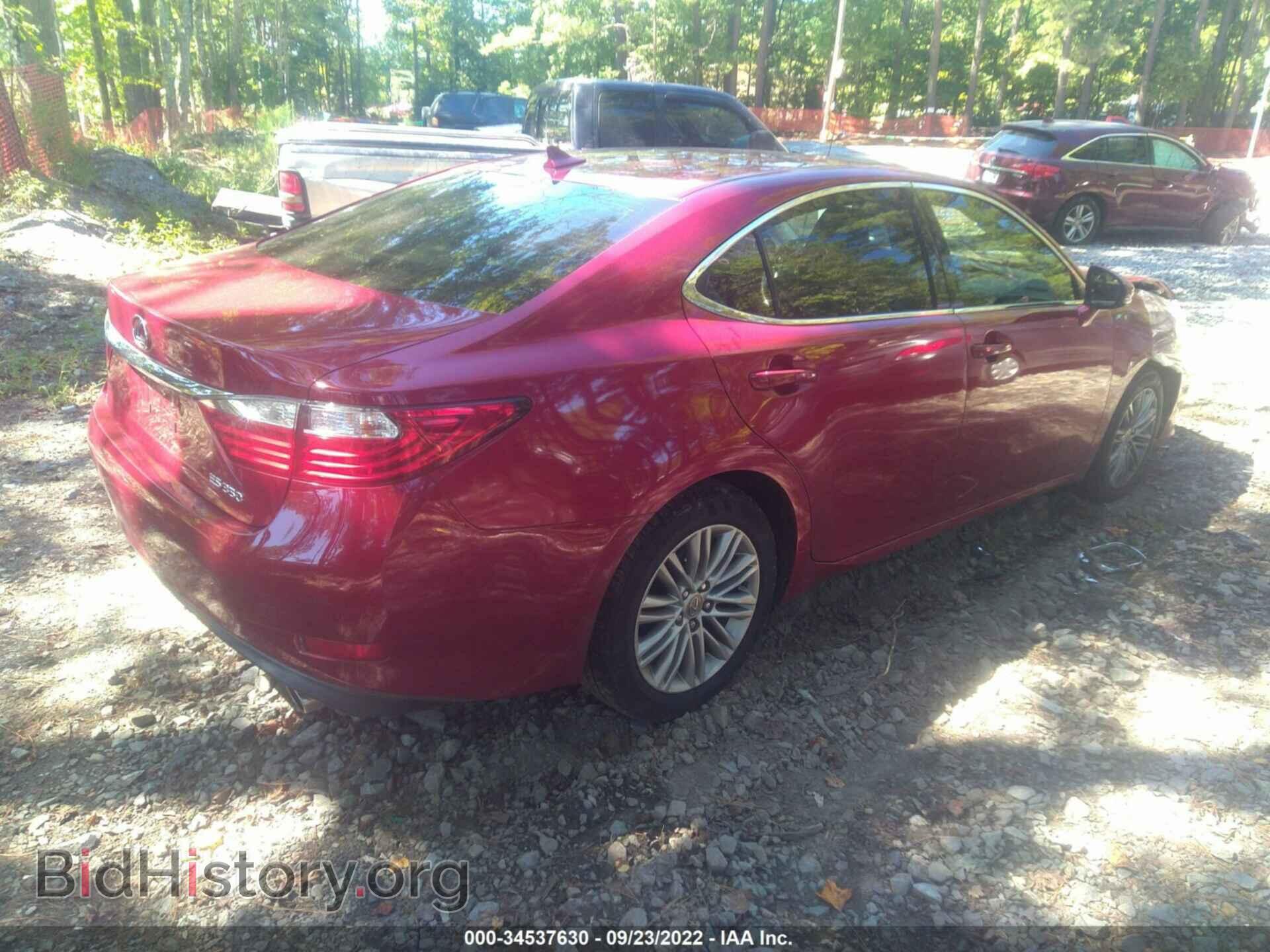 2013 LEXUS ES 350 - VIN: JTHBK1GG2D2063315 - Фото 4