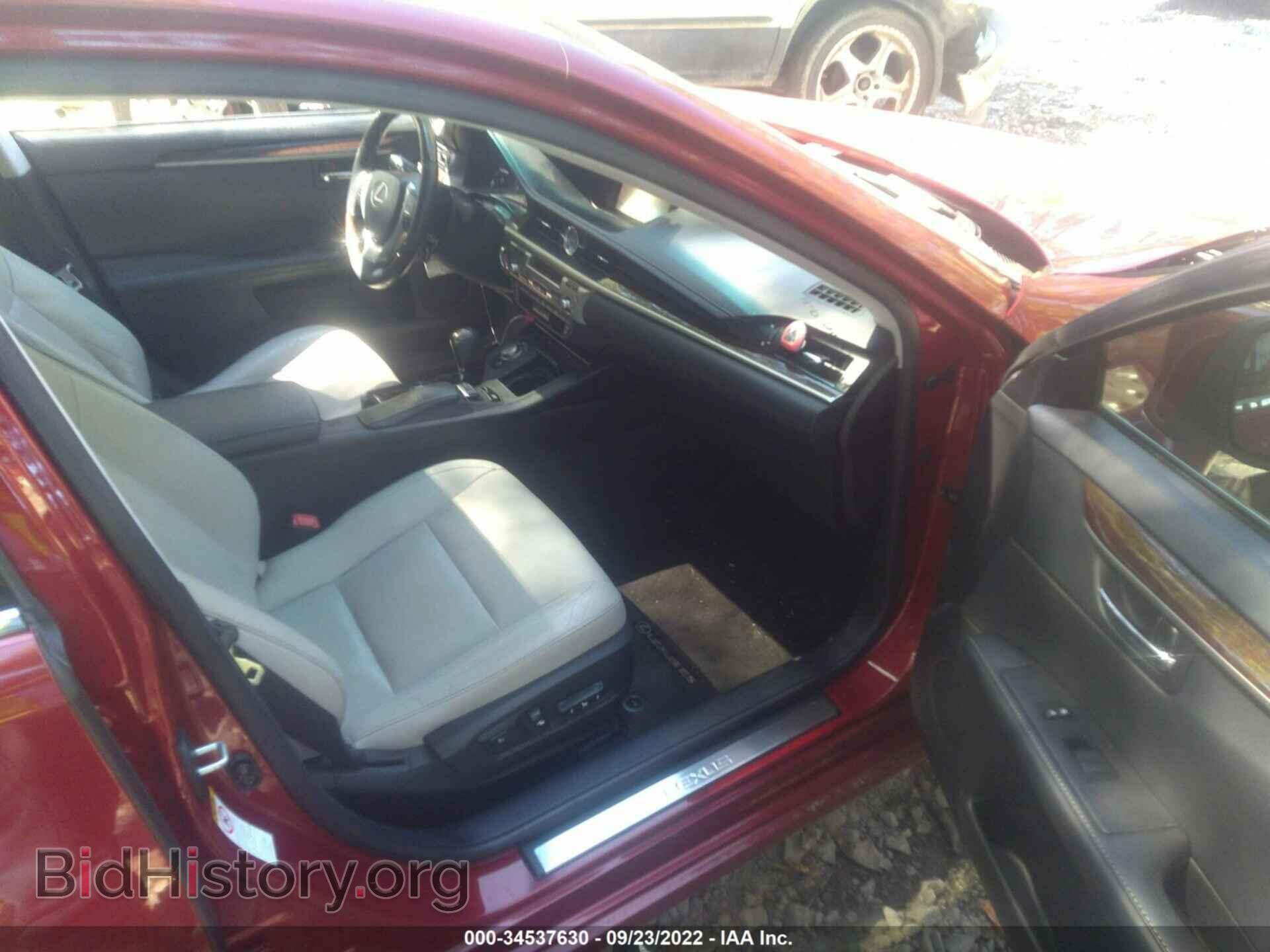 2013 LEXUS ES 350 - VIN: JTHBK1GG2D2063315 - Фото 5