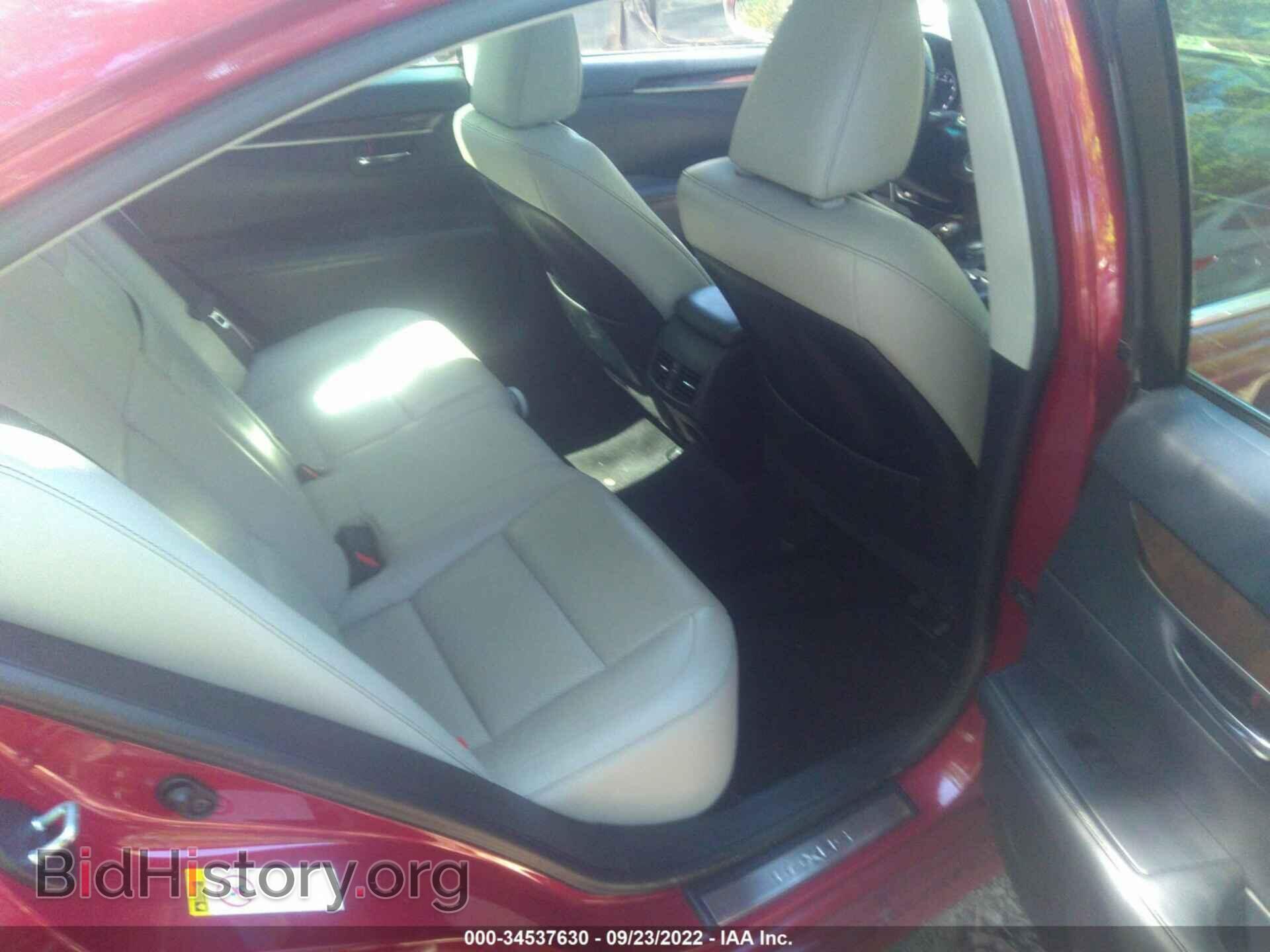 2013 LEXUS ES 350 - VIN: JTHBK1GG2D2063315 - Фото 8