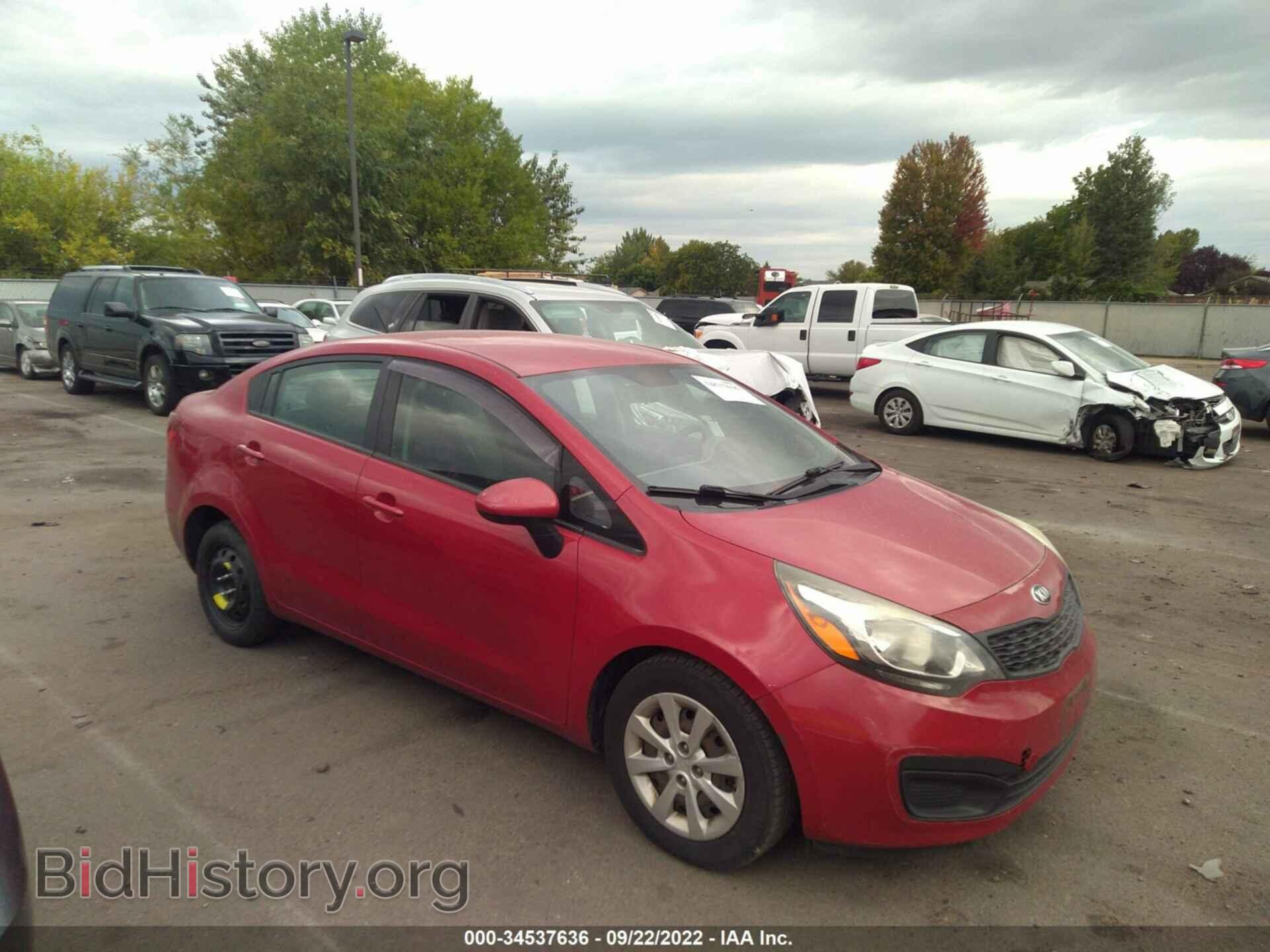 Фотография KNADM4A36E6330099 - KIA RIO 2014