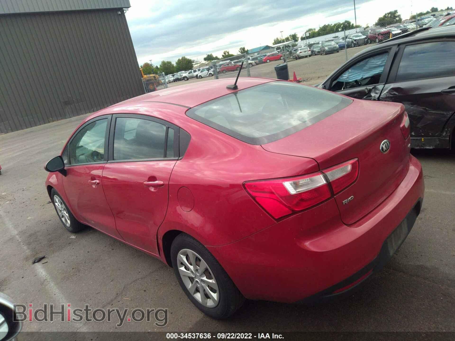 2014 KIA RIO - VIN: KNADM4A36E6330099 - Фото 3